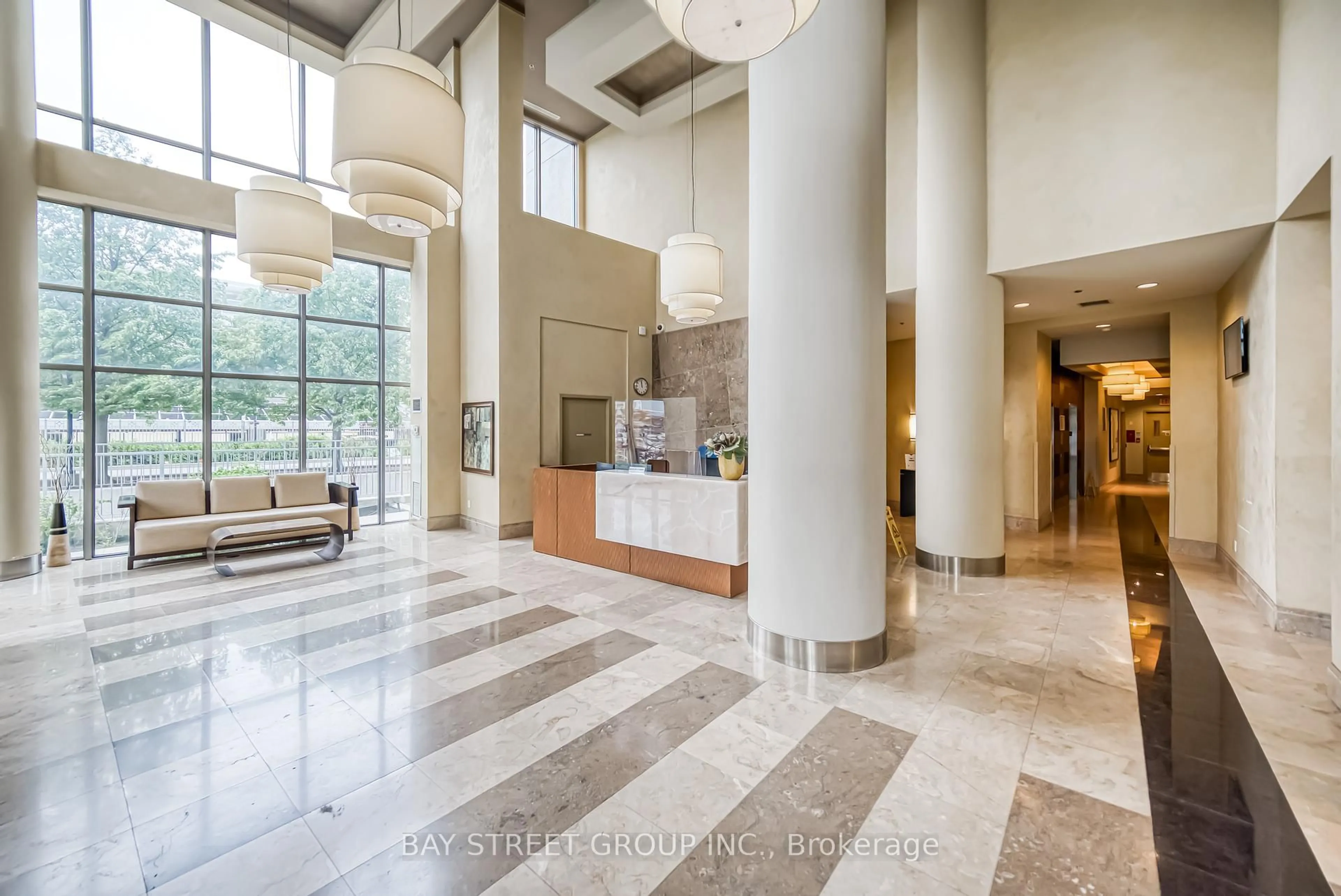 Lobby for 60 Brian Harrison Way #3407, Toronto Ontario M1P 5J5