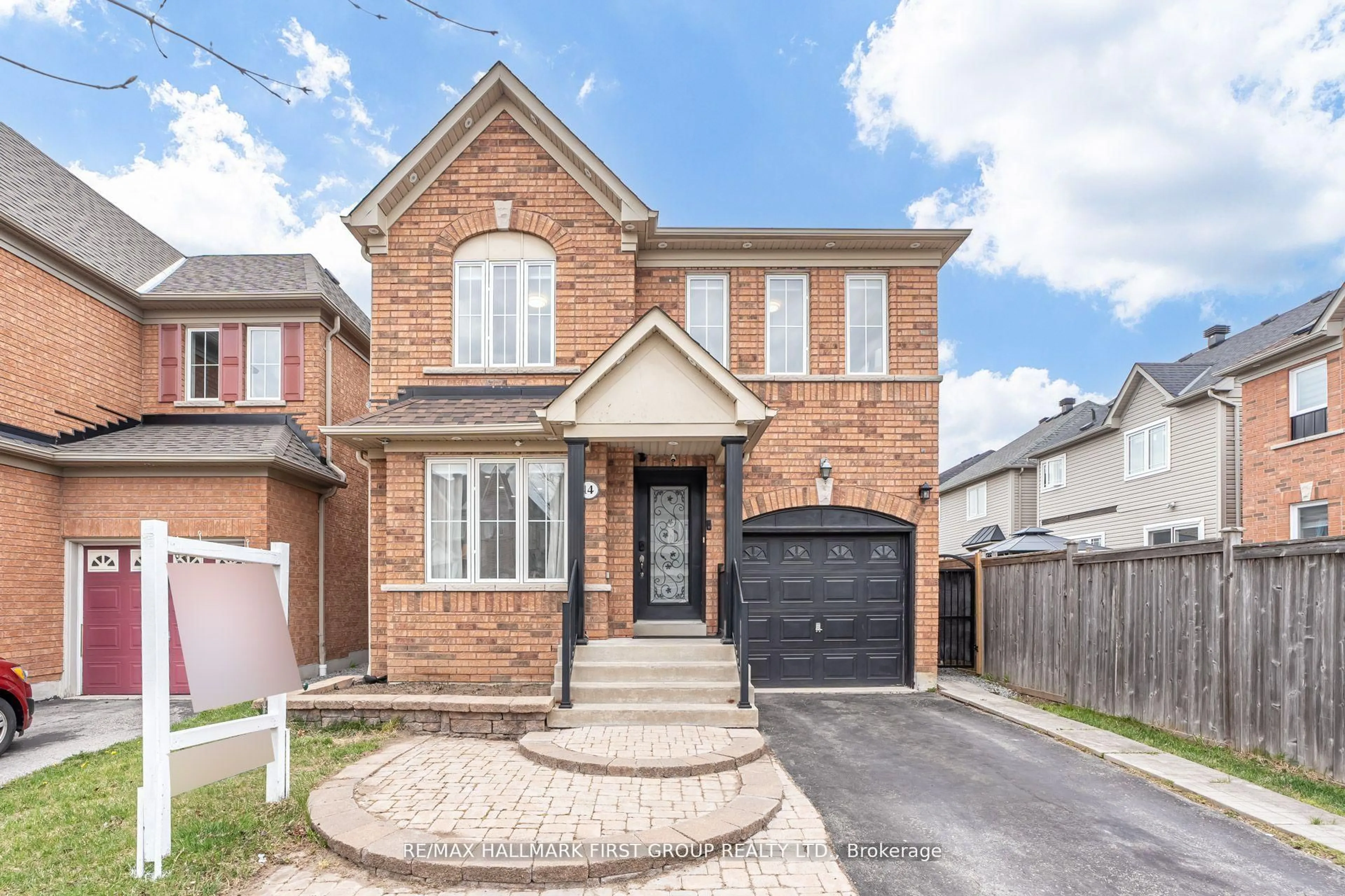 Home with brick exterior material, street for 14 Marriner Cres, Ajax Ontario L1Z 1Y9
