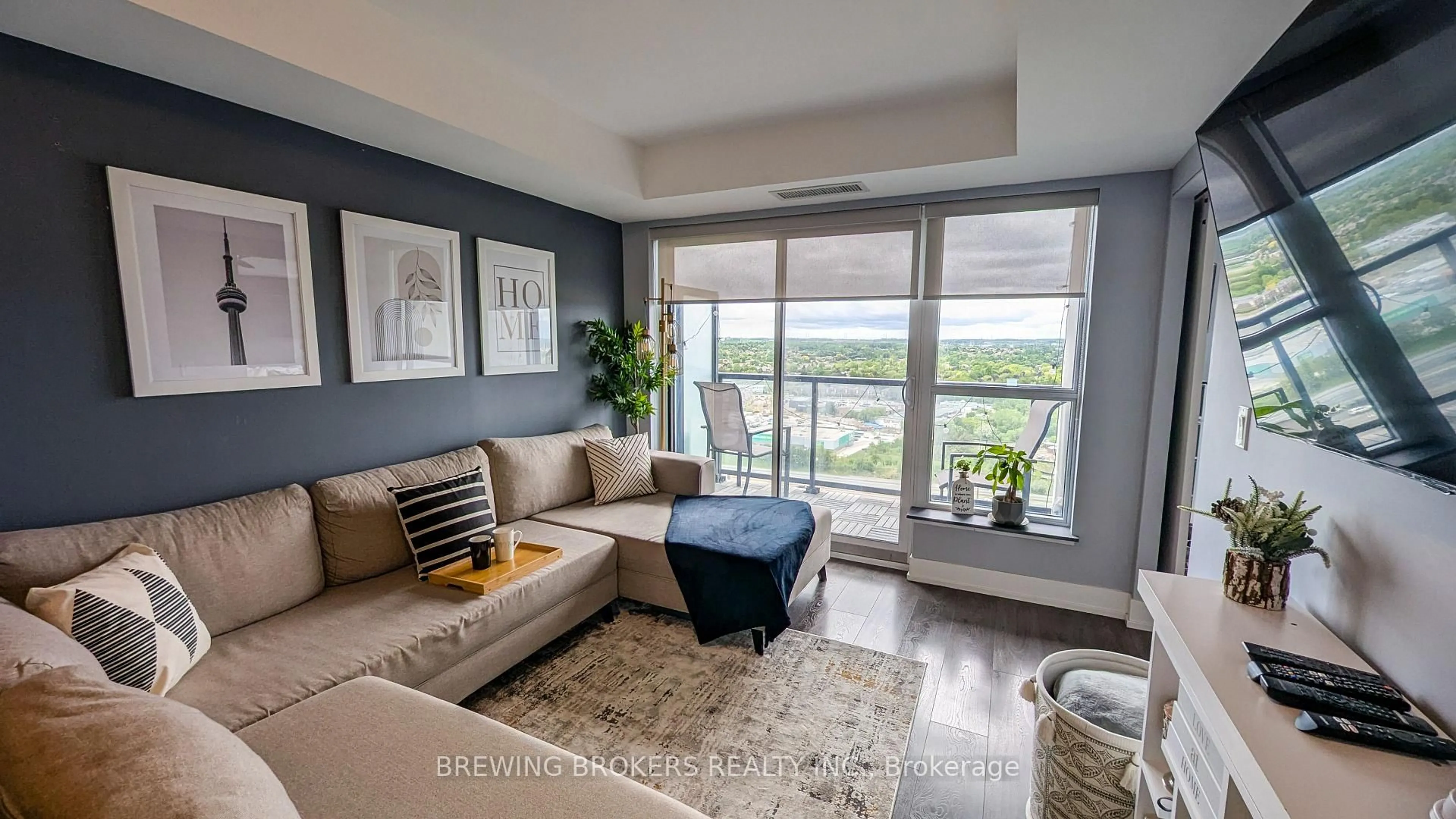 Living room with furniture, unknown for 1255 Bayly St #2101, Pickering Ontario L1W 0B6