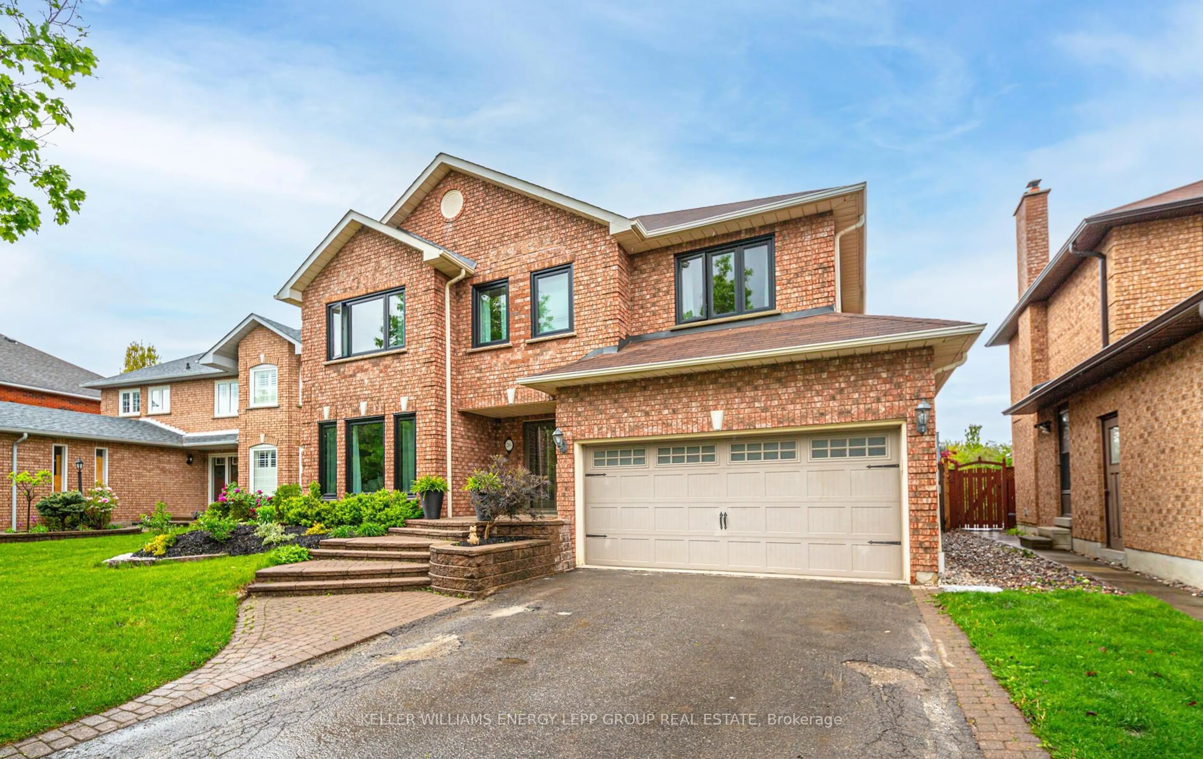 Home with brick exterior material, street for 26 Kilbride Dr, Whitby Ontario L1R 2B3