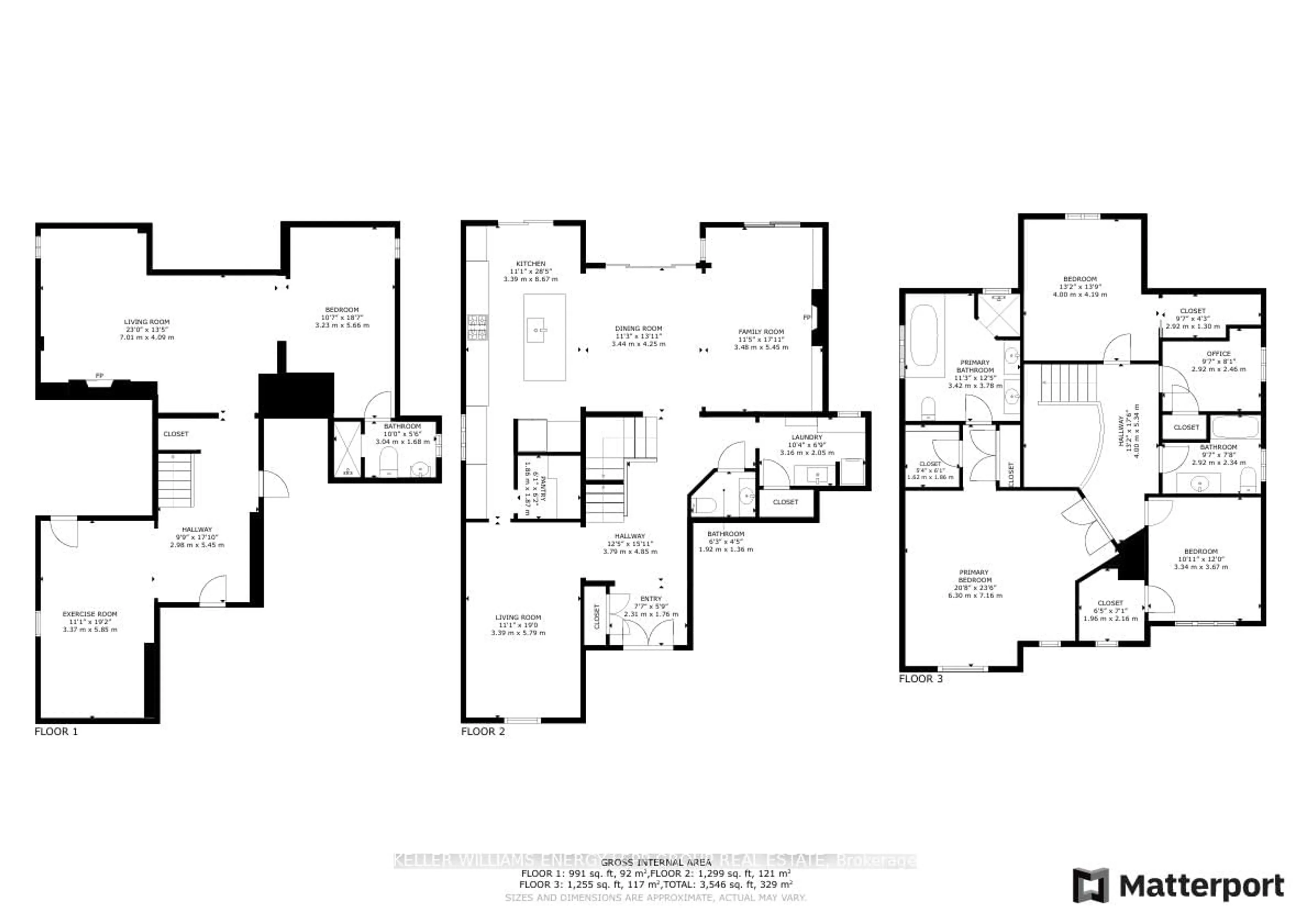 Floor plan for 26 Kilbride Dr, Whitby Ontario L1R 2B3