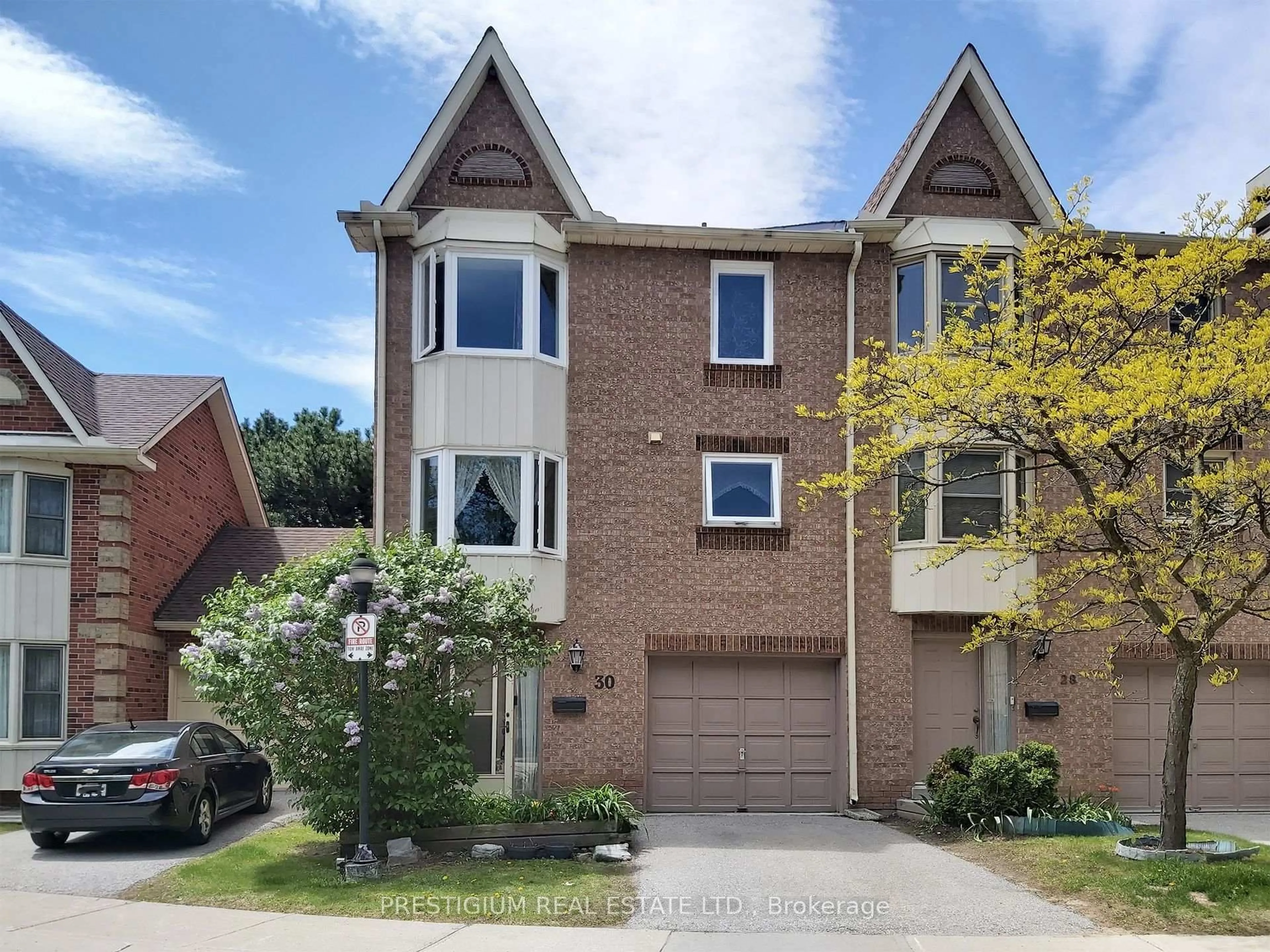 Home with brick exterior material, street for 25 Cardwell Ave #30, Toronto Ontario M1S 4Y6