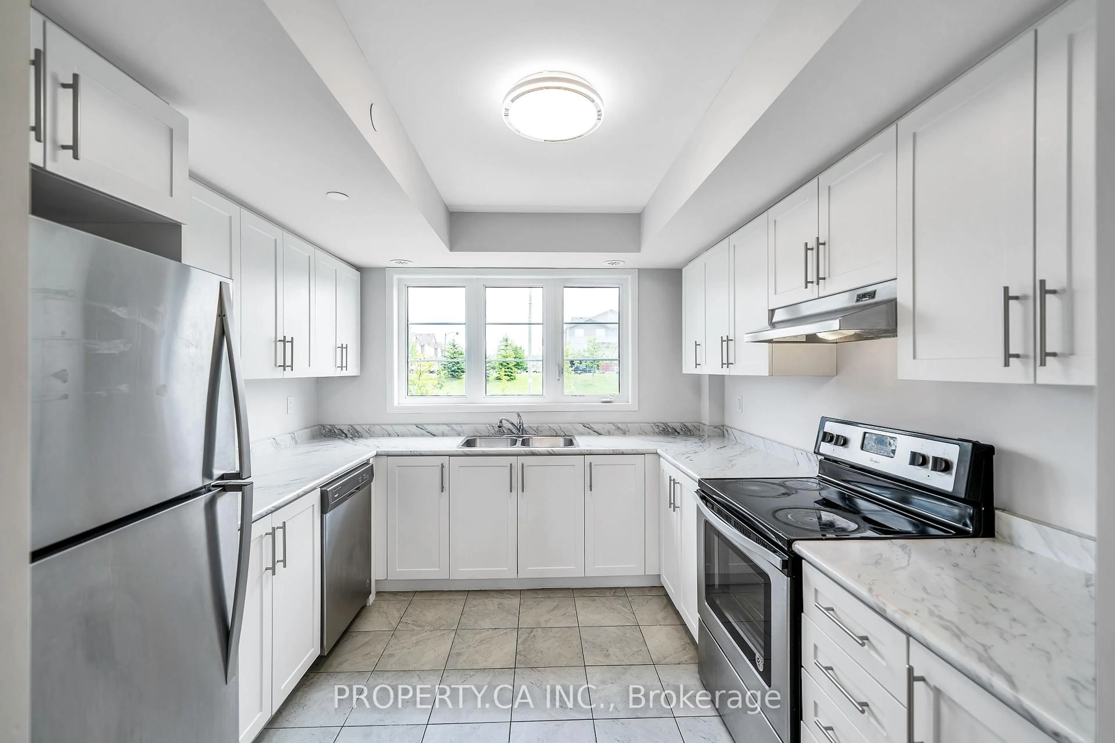 Standard kitchen, ceramic/tile floor for 2564 Rosedrop Path, Oshawa Ontario L1L 0L1