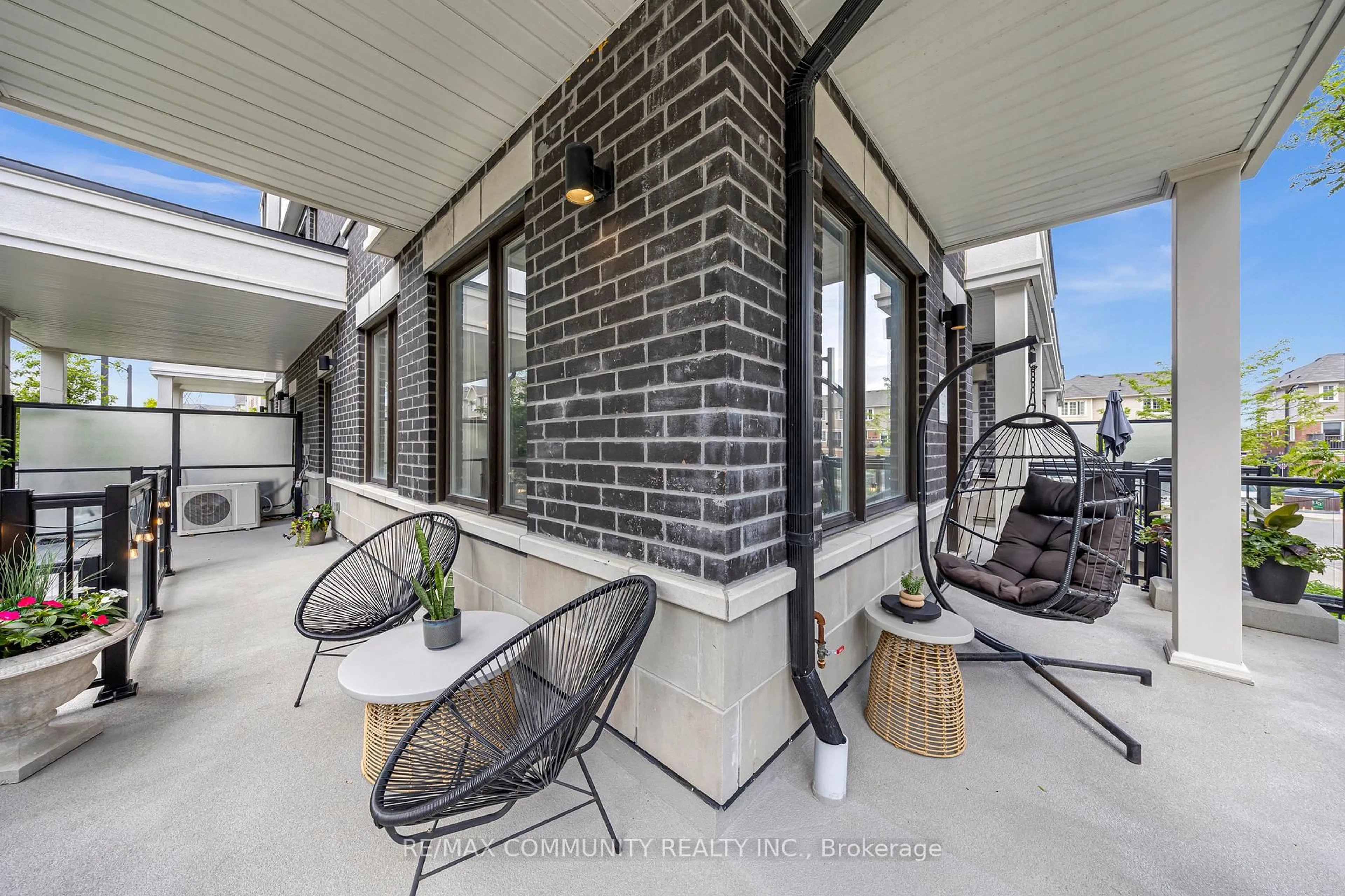 Patio, street for 1711 Pure Springs Blvd #308, Pickering Ontario L1X 0E3