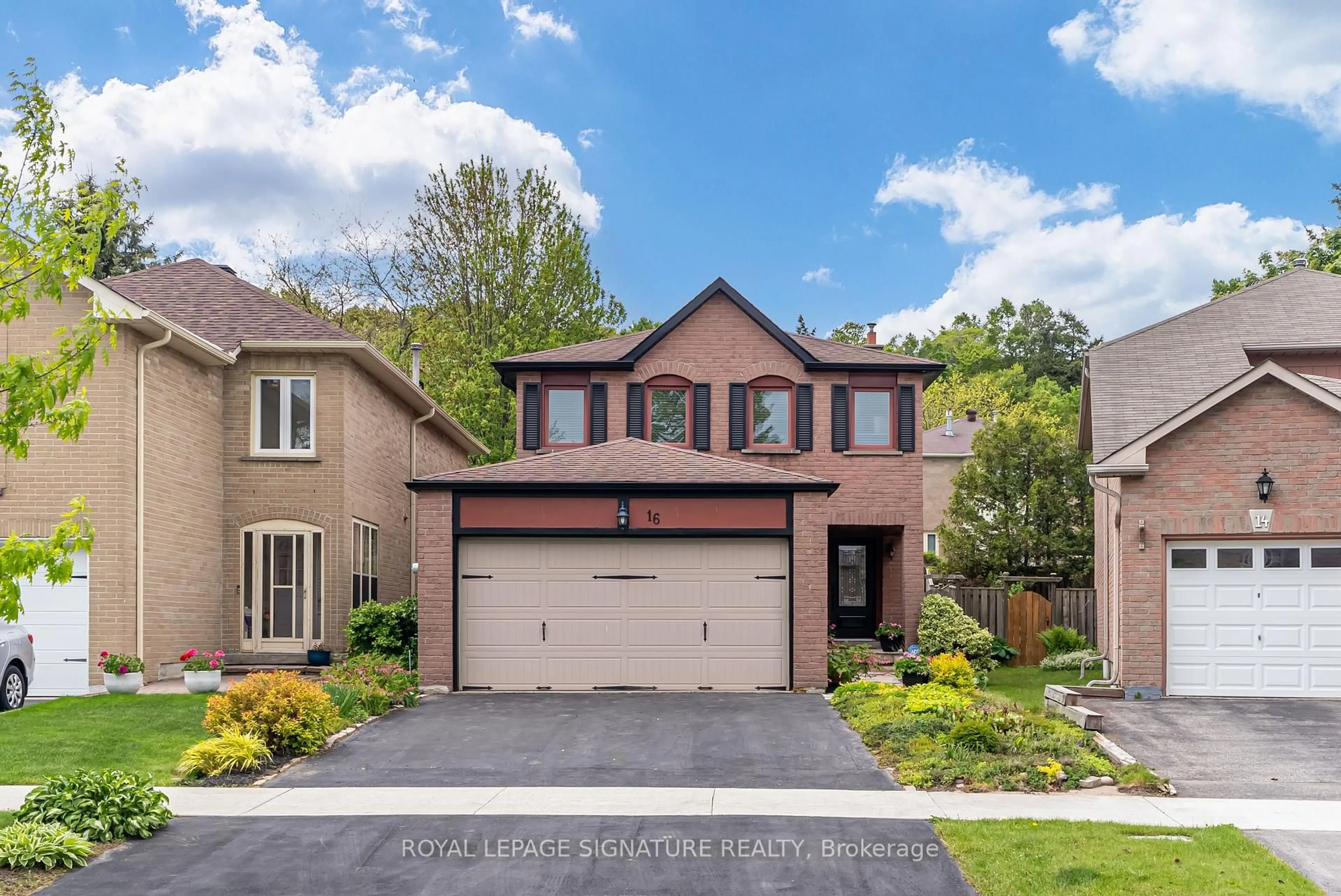Home with brick exterior material, street for 16 Greybeaver Tr, Toronto Ontario M1C 4N9