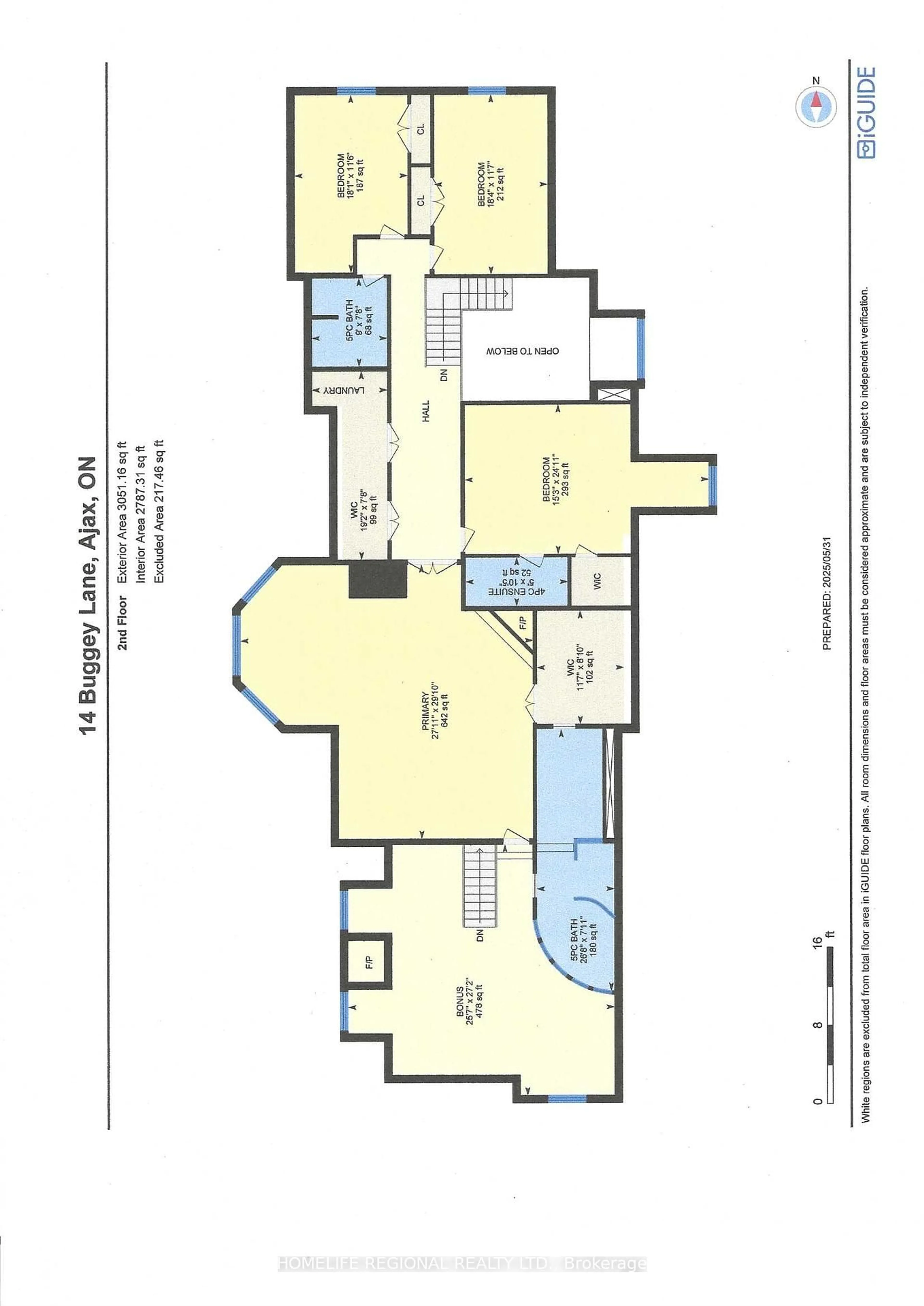 Floor plan for 14 Buggey Lane, Ajax Ontario L1Z 1X4