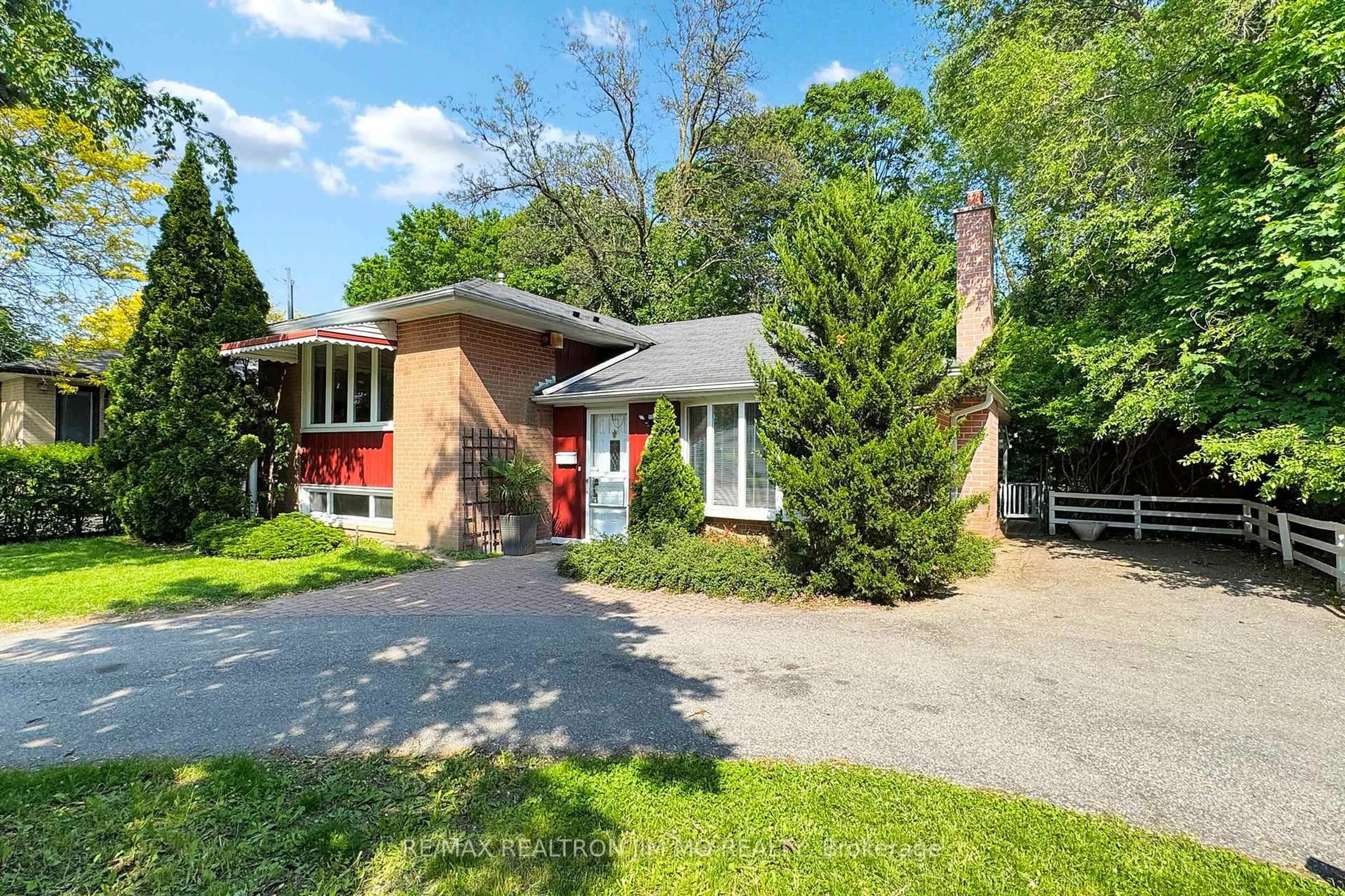 Home with brick exterior material, street for 1 Amberdale Dr, Toronto Ontario M1P 4B9