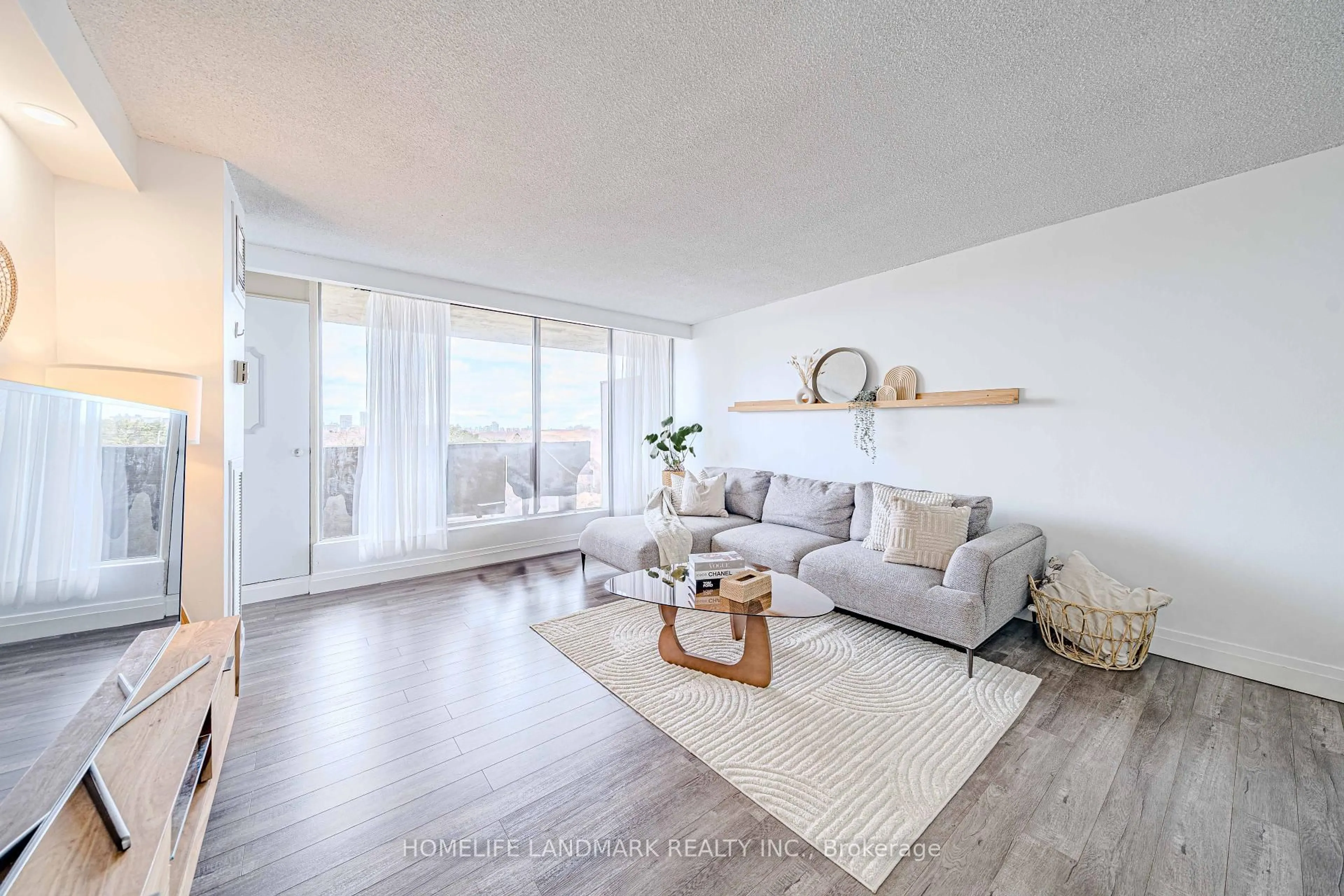 Living room with furniture, unknown for 40 Bay Mills Blvd #902, Toronto Ontario M1T 3P5