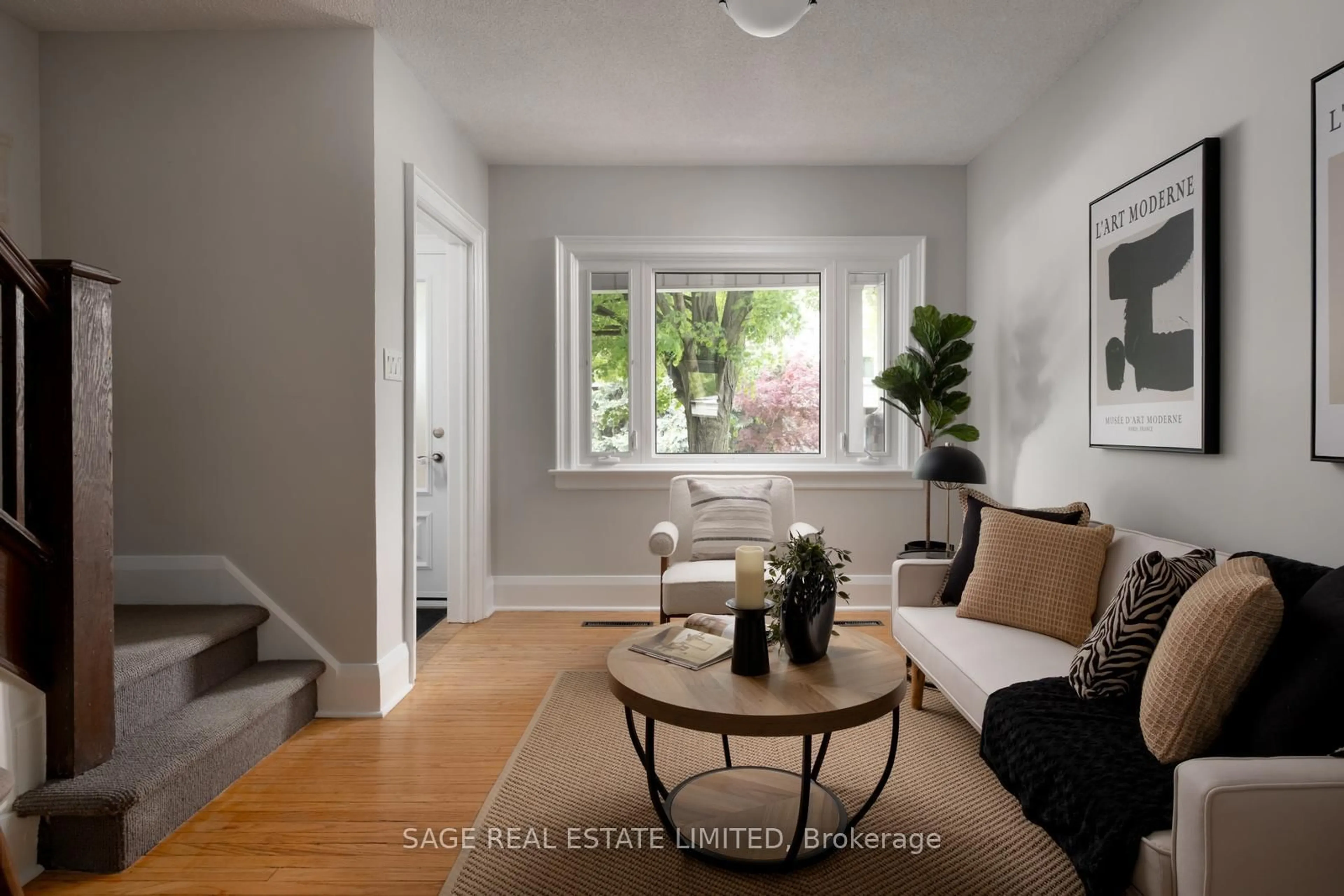 Living room with furniture, unknown for 261 Monarch Park Ave, Toronto Ontario M4J 4S6