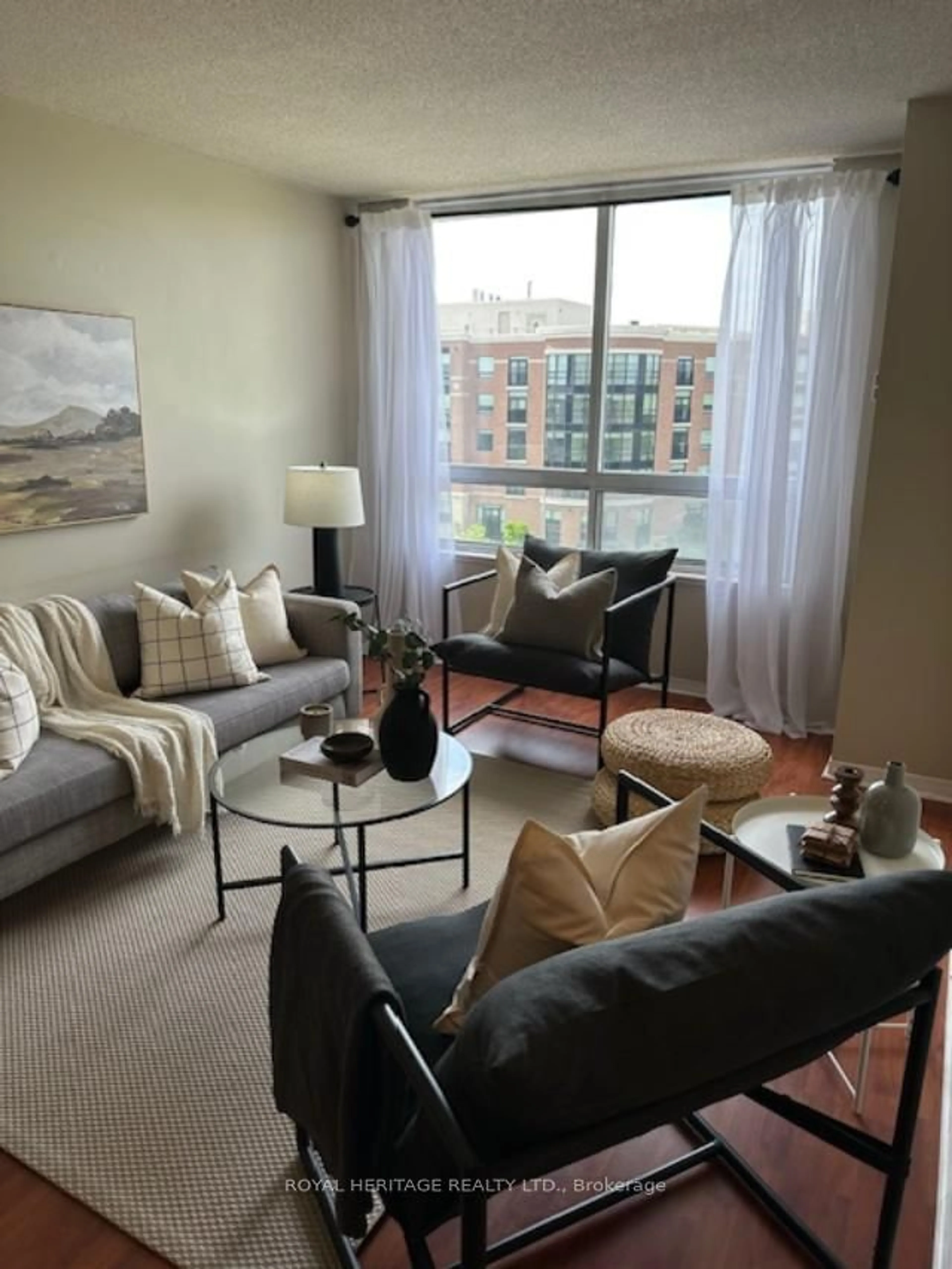 Living room with furniture, unknown for 1000 The Esplanade N N/A #603, Pickering Ontario L1V 6V3