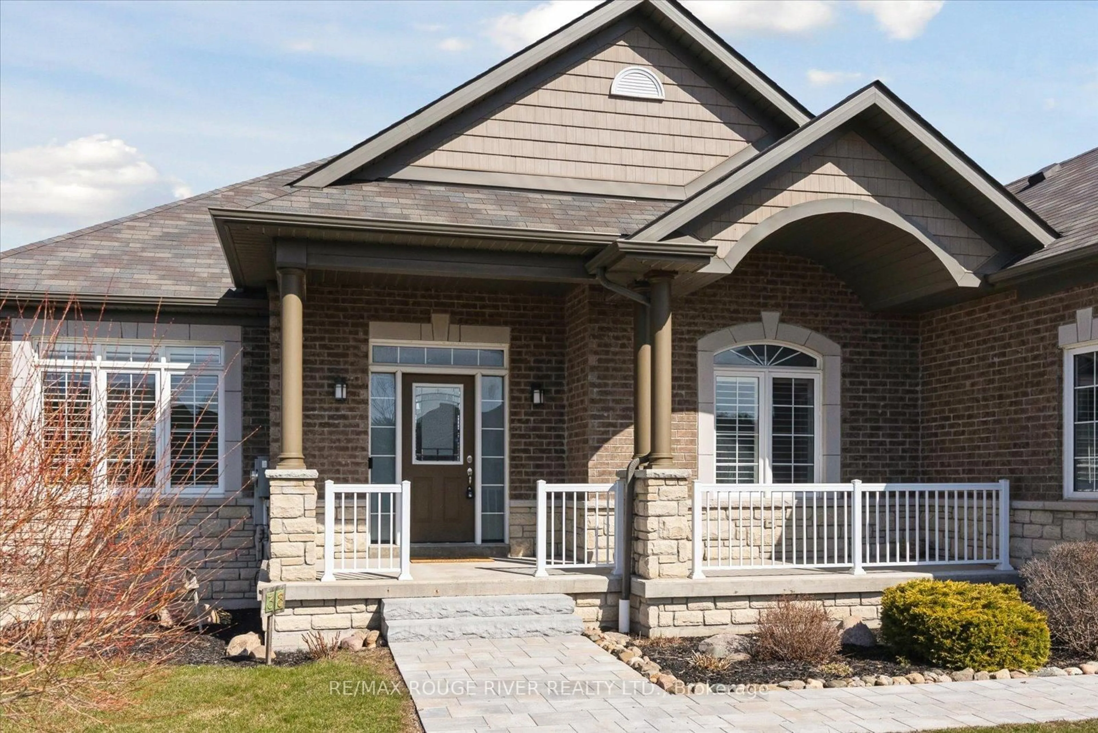 Home with brick exterior material, street for 38 Charles Tilley Cres, Clarington Ontario L0A 1J0