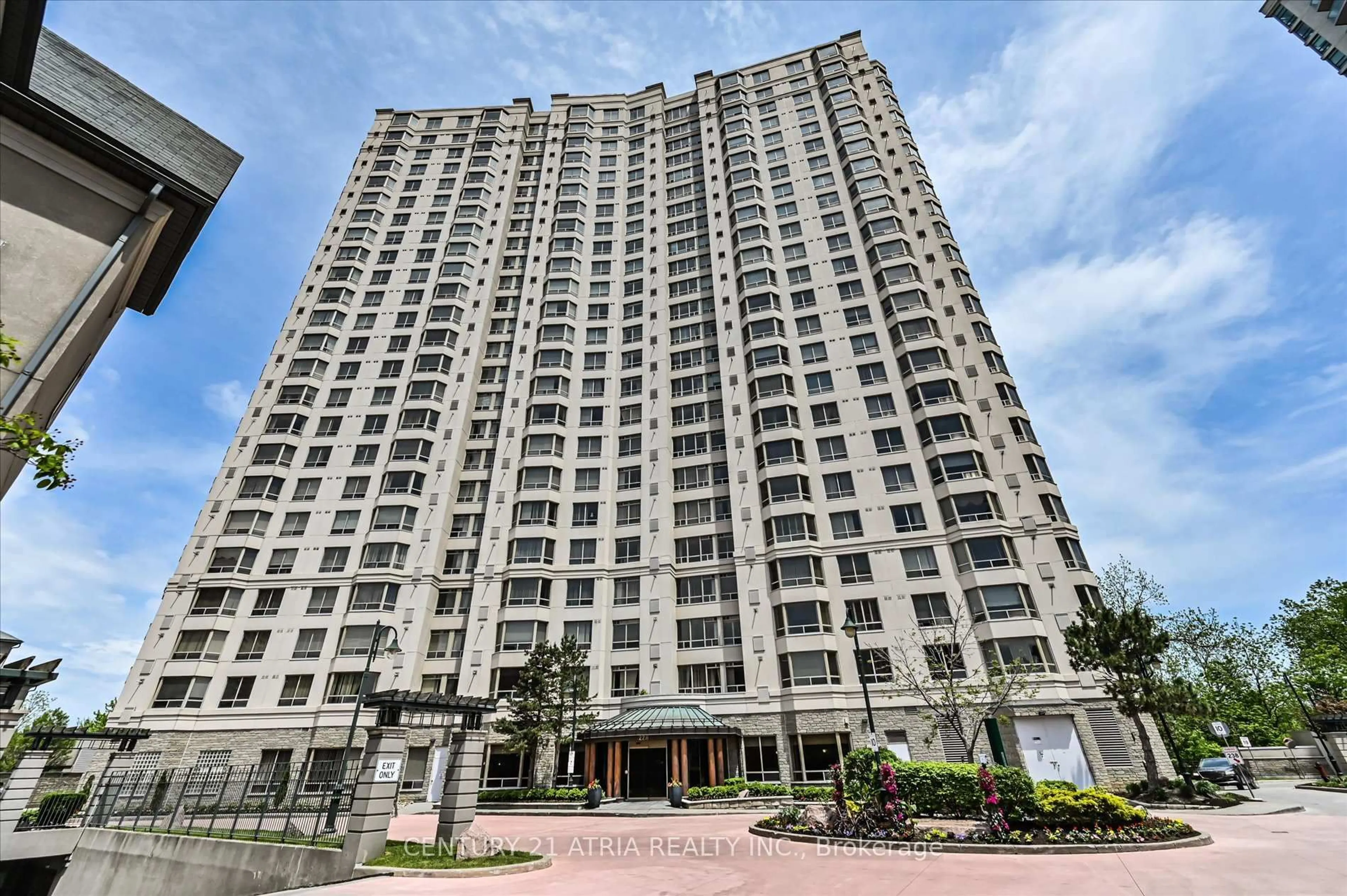 Indoor foyer for 228 Bonis Ave #1712, Toronto Ontario M1T 3W4