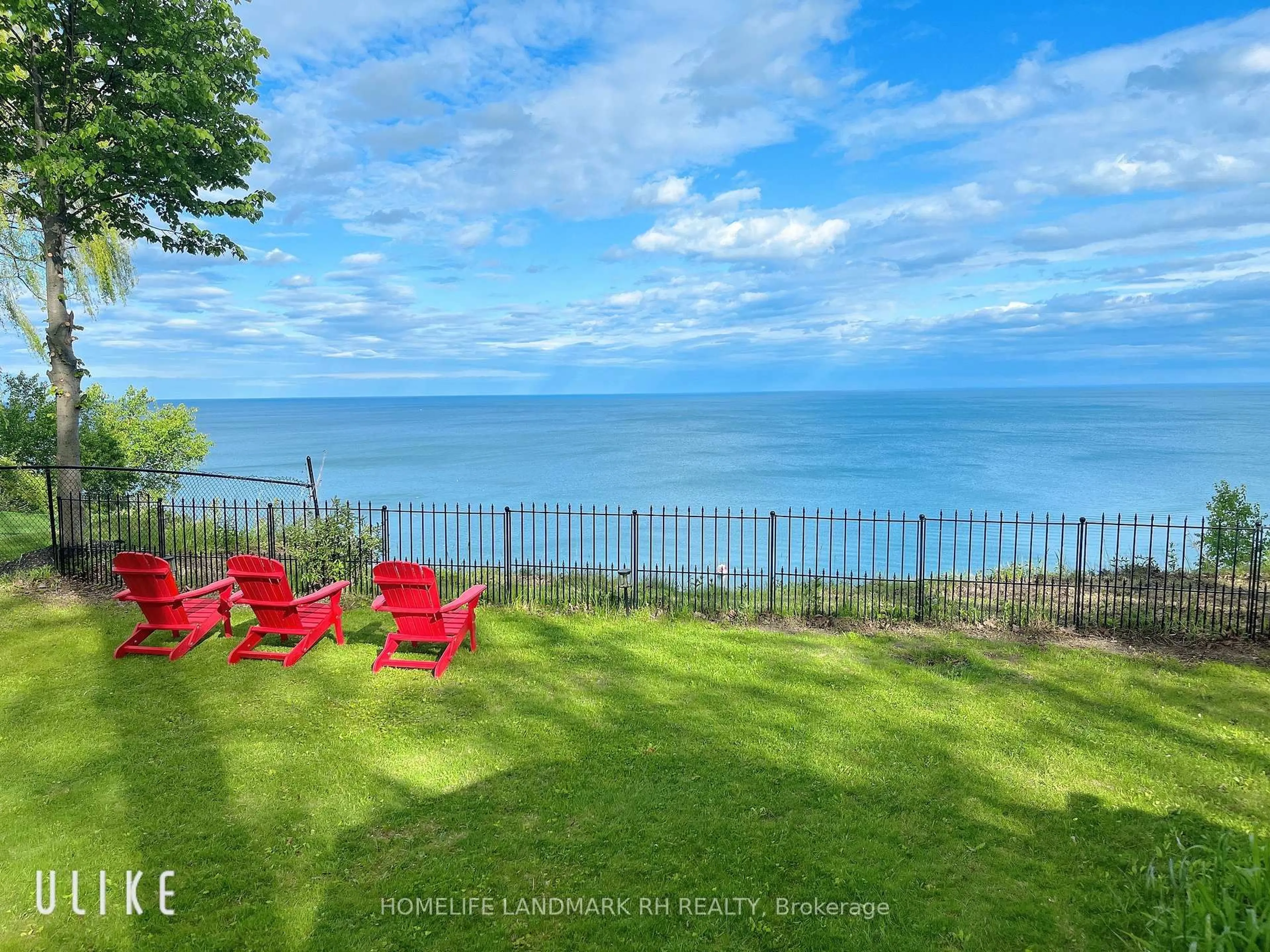 A pic from outside/outdoor area/front of a property/back of a property/a pic from drone, water/lake/river/ocean view for 61 Sylvan Ave, Toronto Ontario M1M 1J9