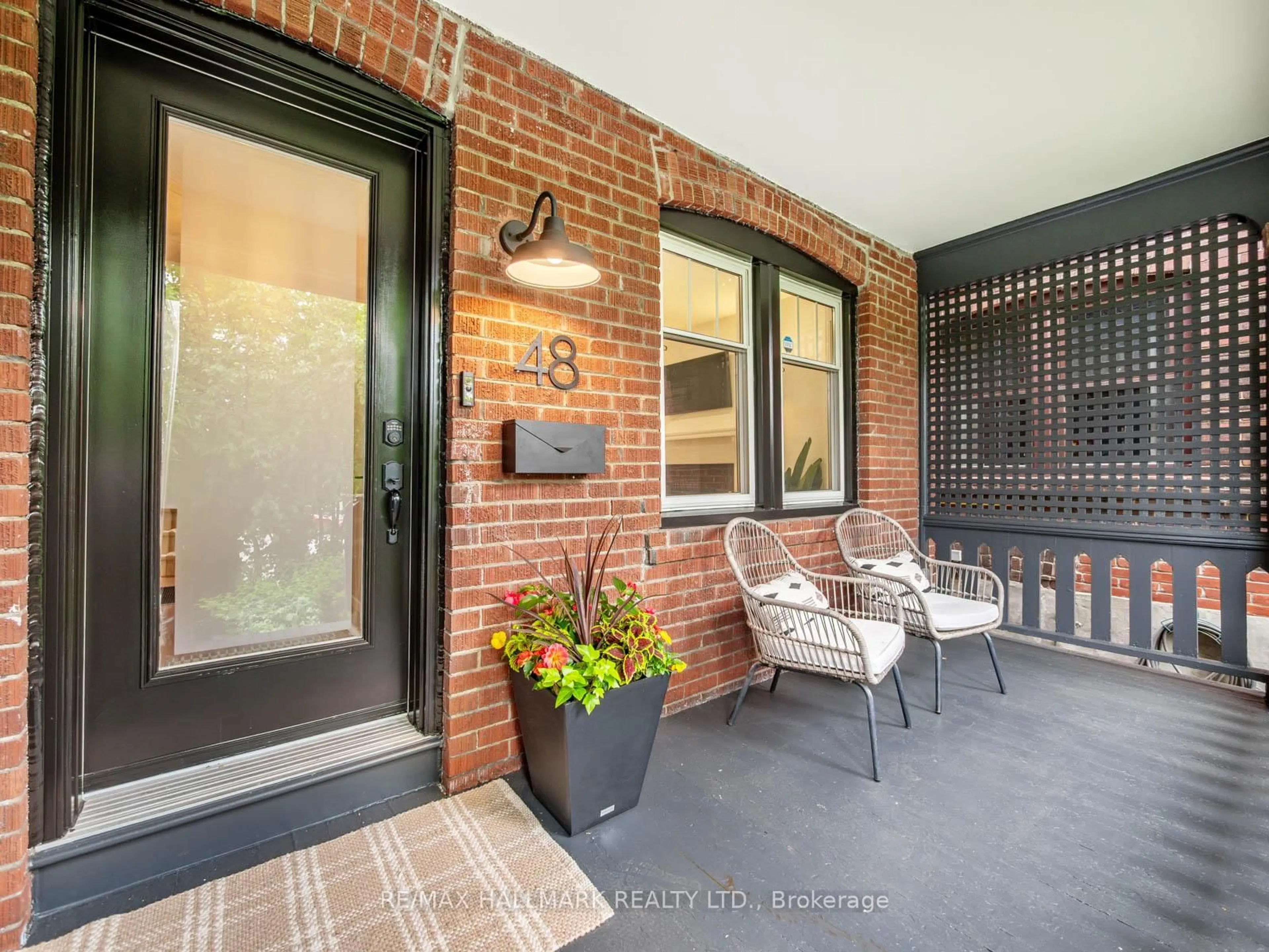 Home with brick exterior material, street for 48 Millbrook Cres, Toronto Ontario M4K 1H4