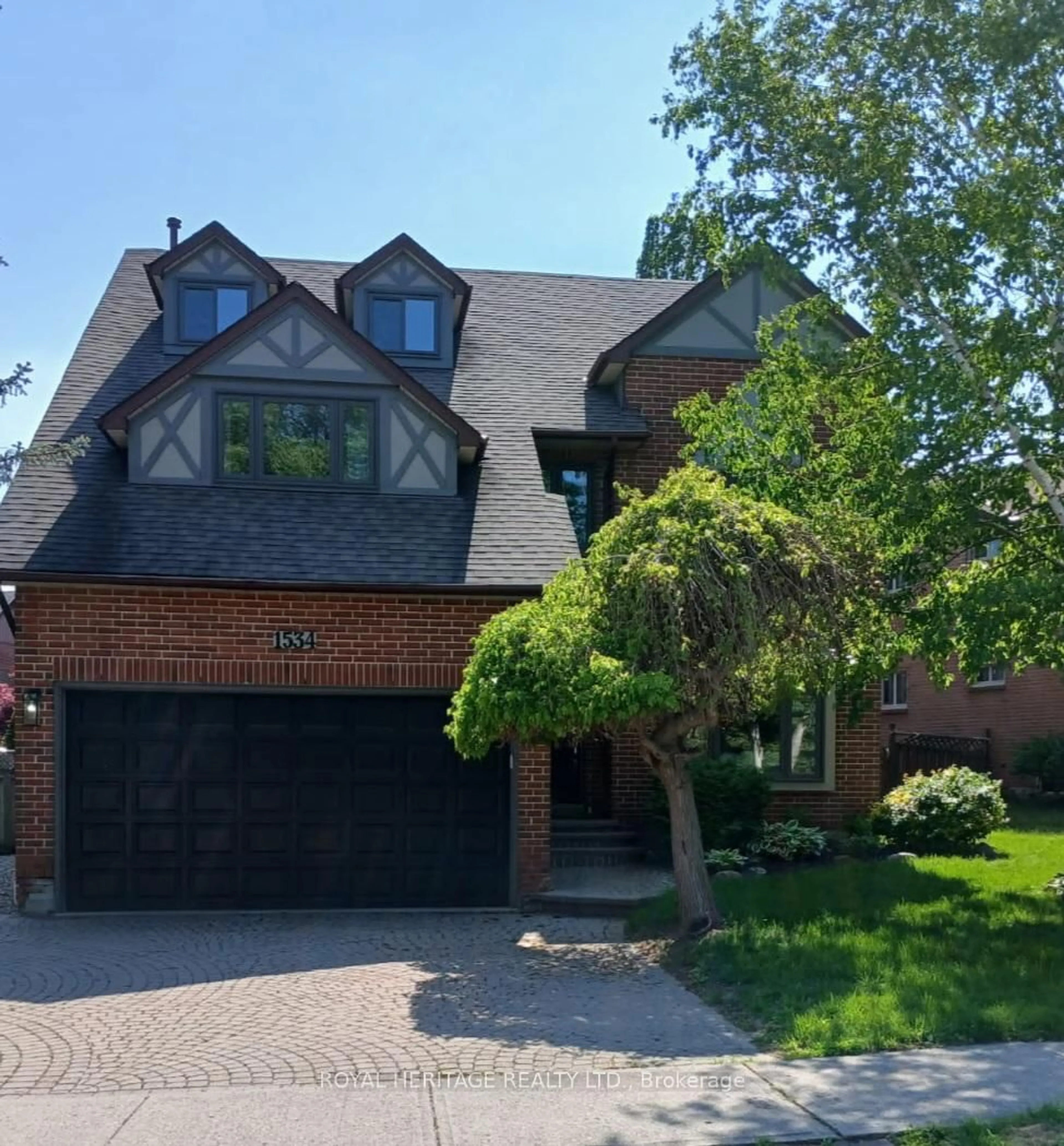 Home with brick exterior material, street for 1534 Silver Spruce Dr, Pickering Ontario L1V 5H7