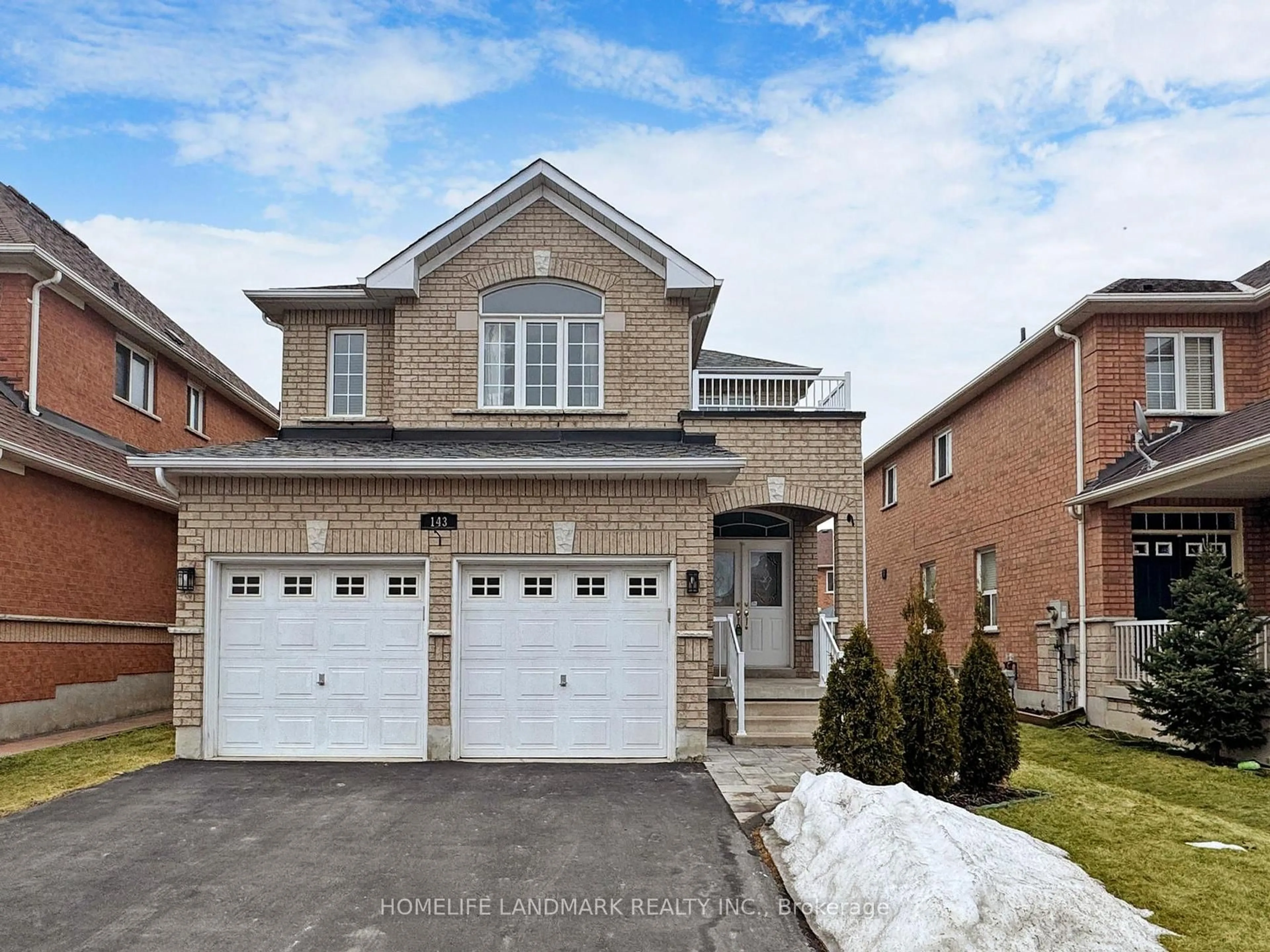 Home with brick exterior material, street for 143 Baycliffe Dr, Whitby Ontario L1P 1V5