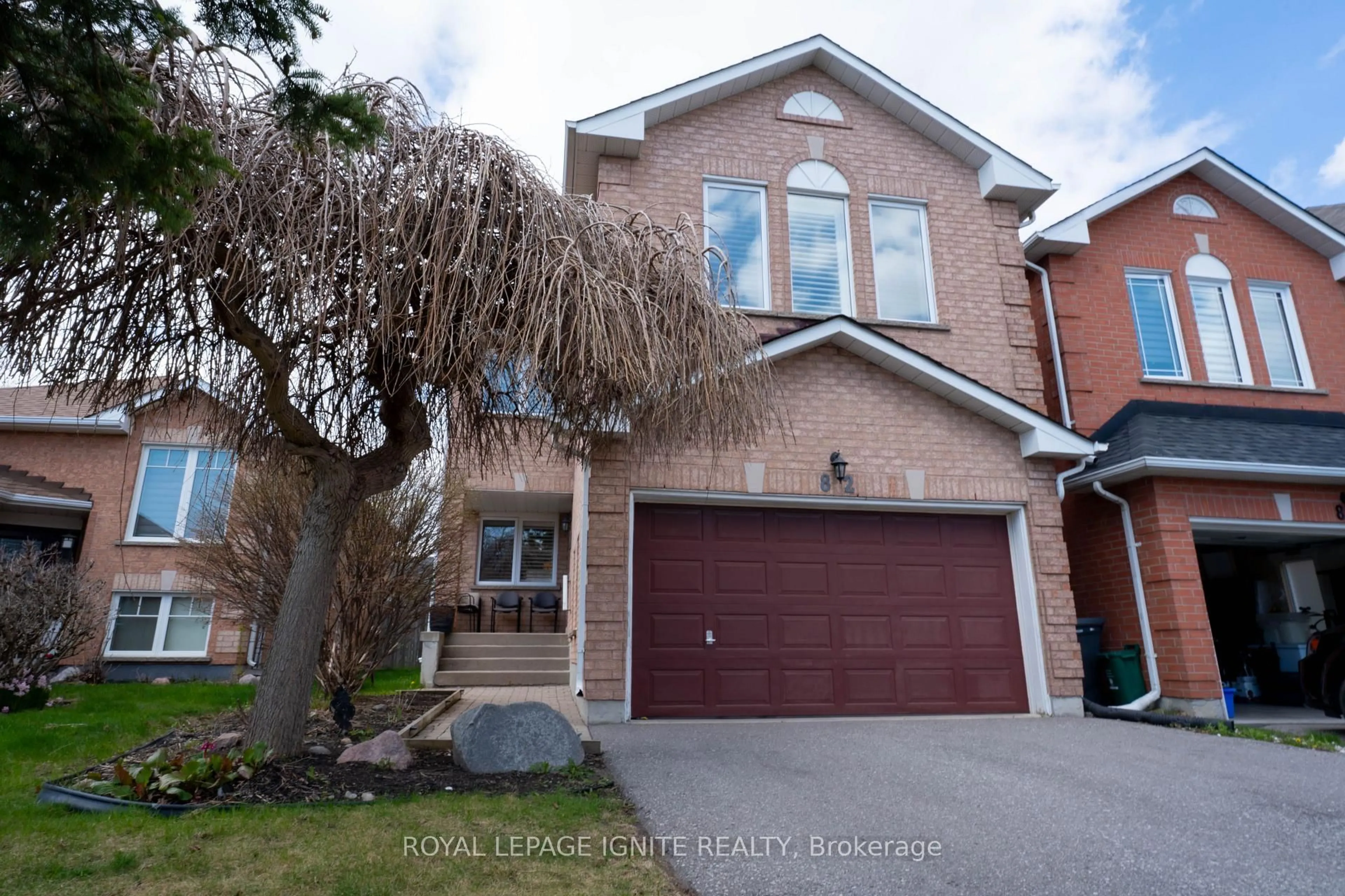 Home with brick exterior material, street for 82 Elephant Hill Dr, Clarington Ontario L1C 4M6