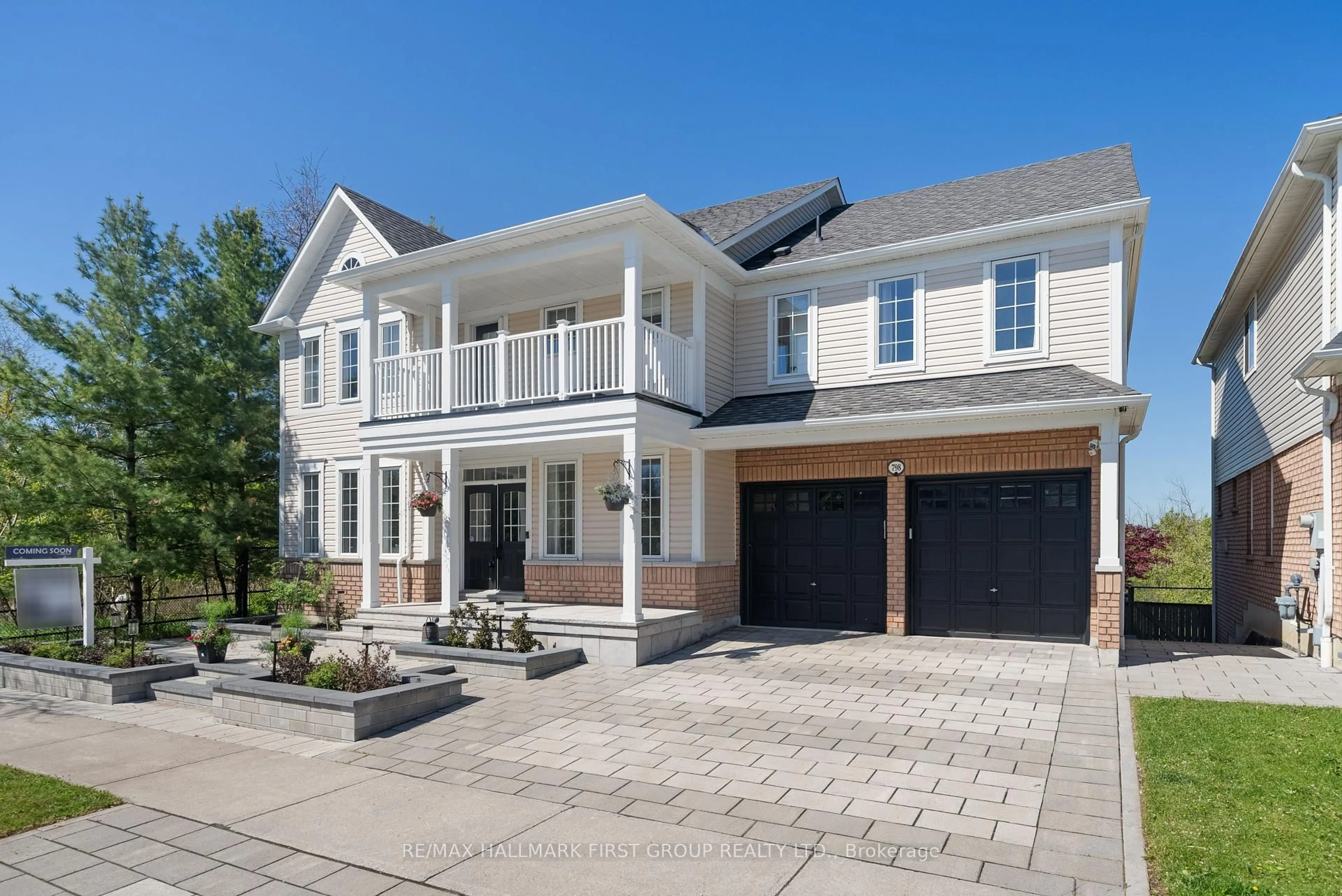 Home with brick exterior material, street for 798 Audley Rd, Ajax Ontario L1Z 1P6
