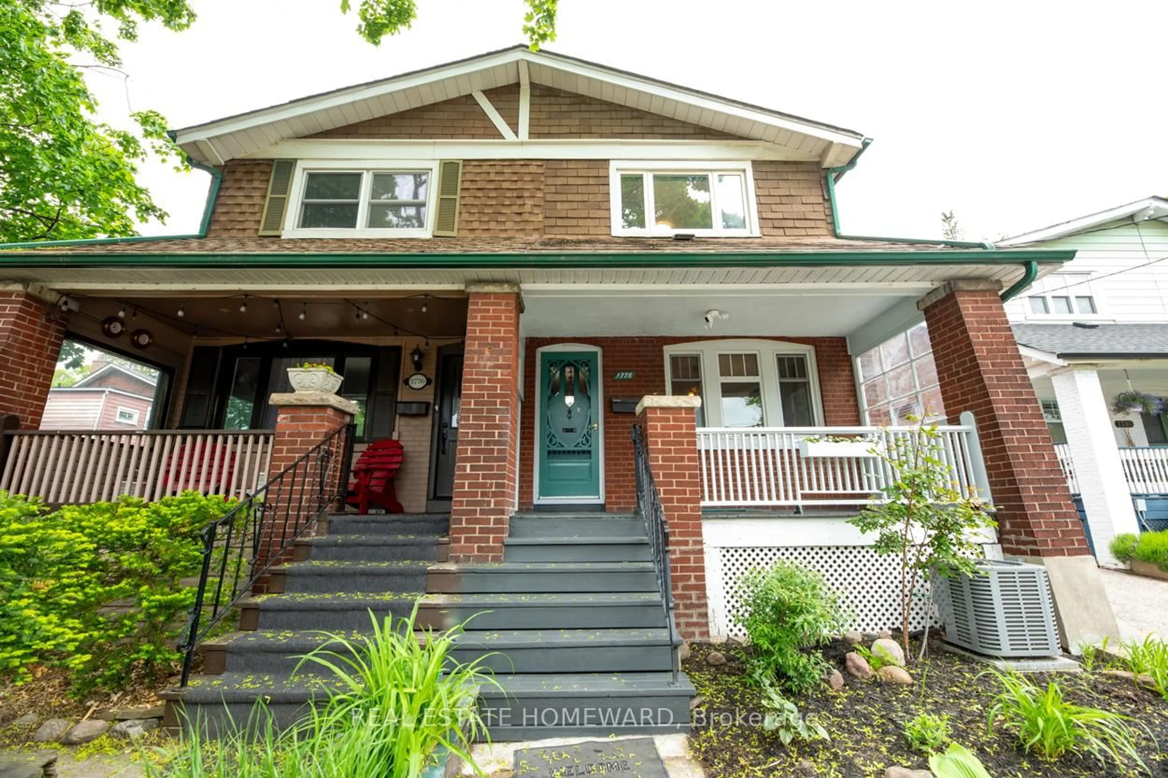 Home with brick exterior material, street for 1778 Gerrard St, Toronto Ontario M4L 2B4