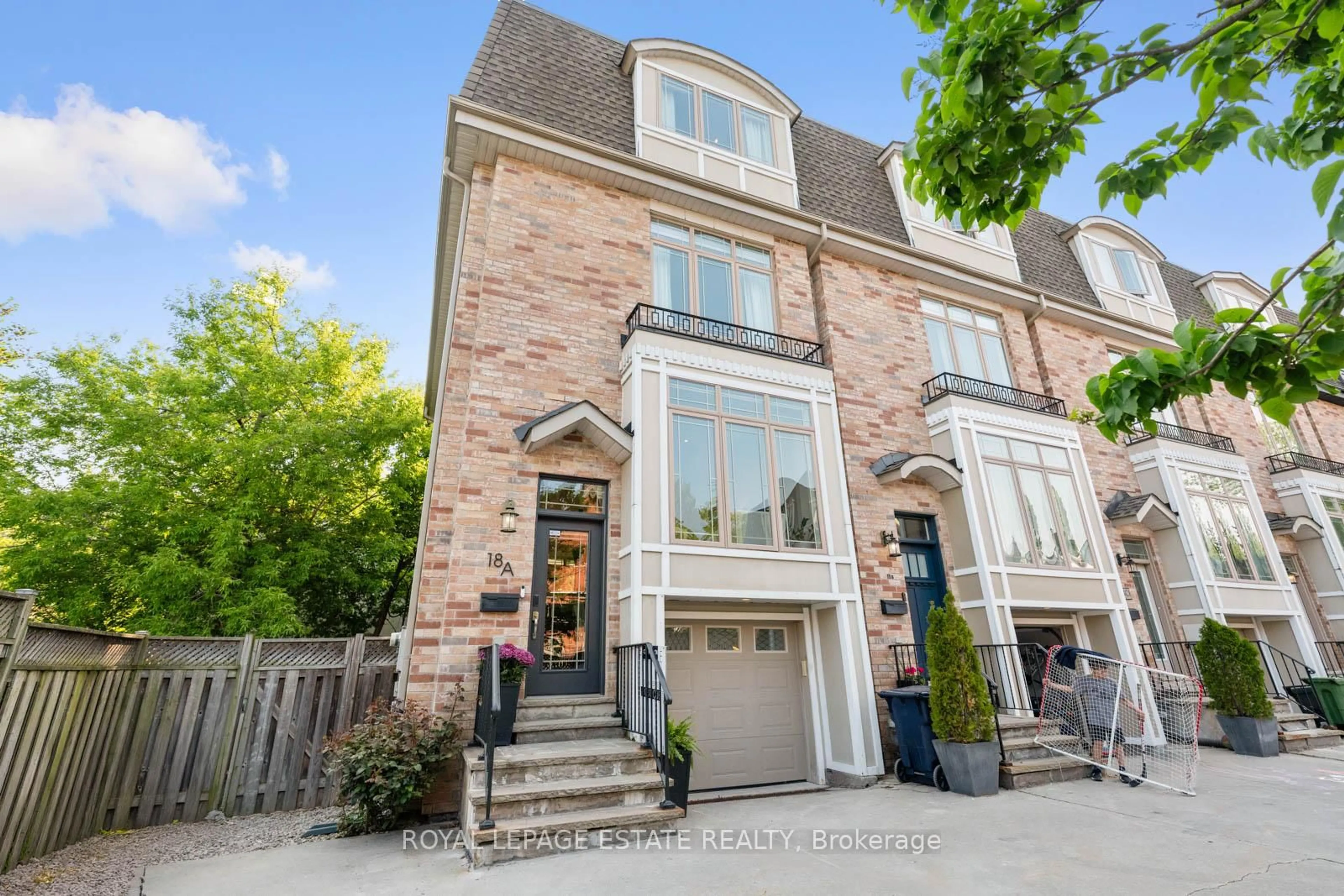 Home with brick exterior material, street for 18A Kimberley Ave, Toronto Ontario M4E 2Z2