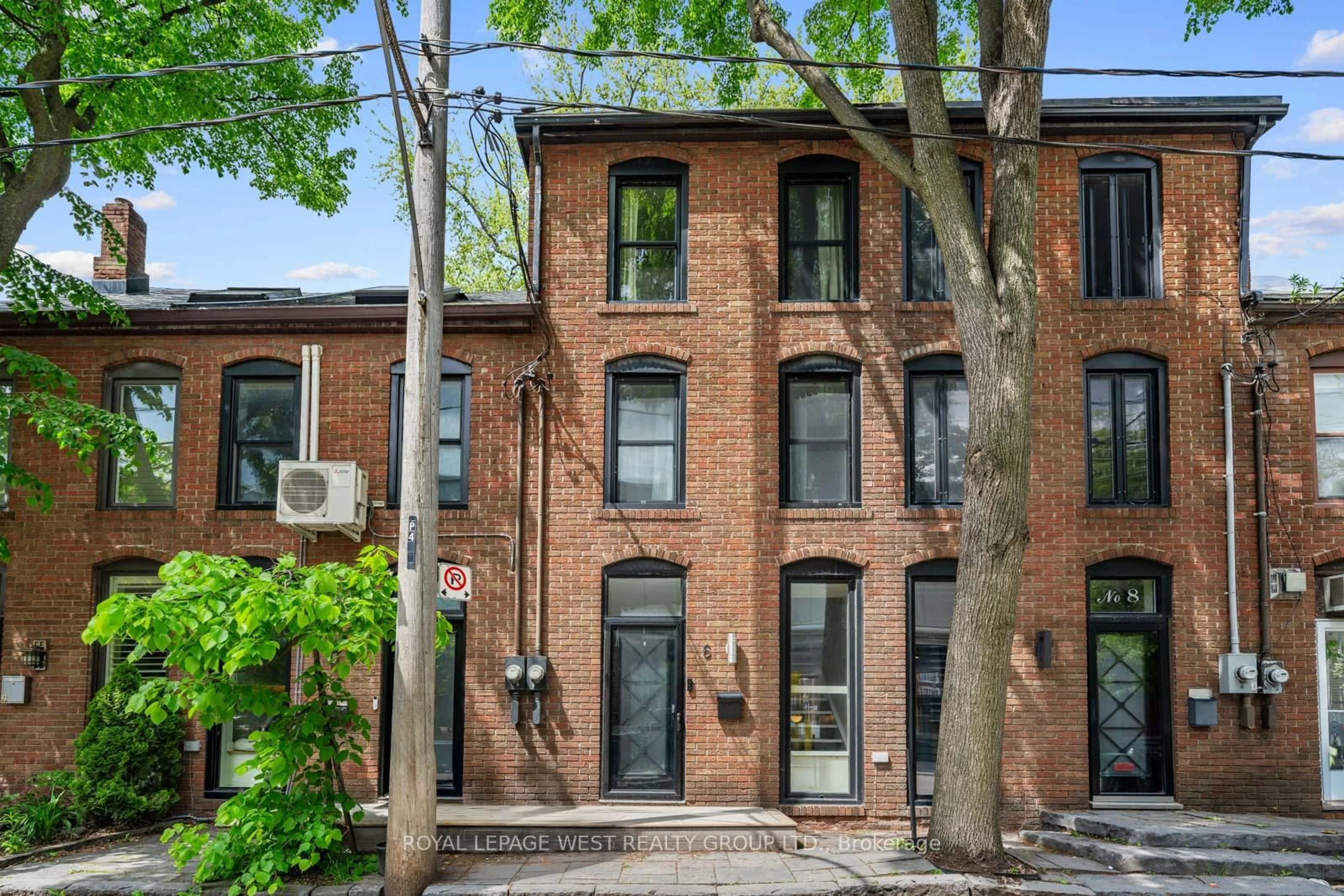 Home with brick exterior material, street for 6 Verral Ave, Toronto Ontario M4M 2R2