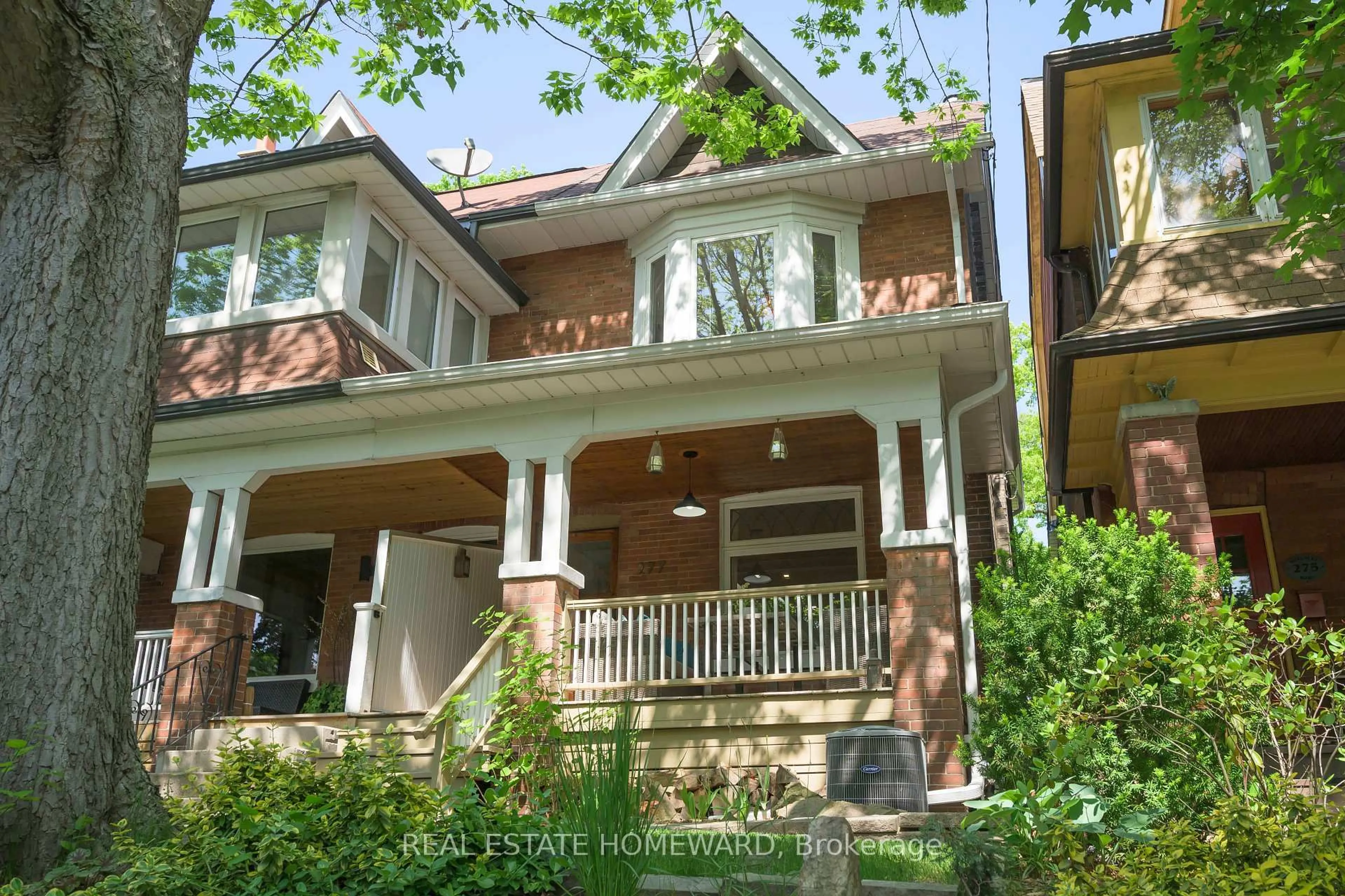 Home with brick exterior material, street for 277 Waverley Rd, Toronto Ontario M4L 3T5