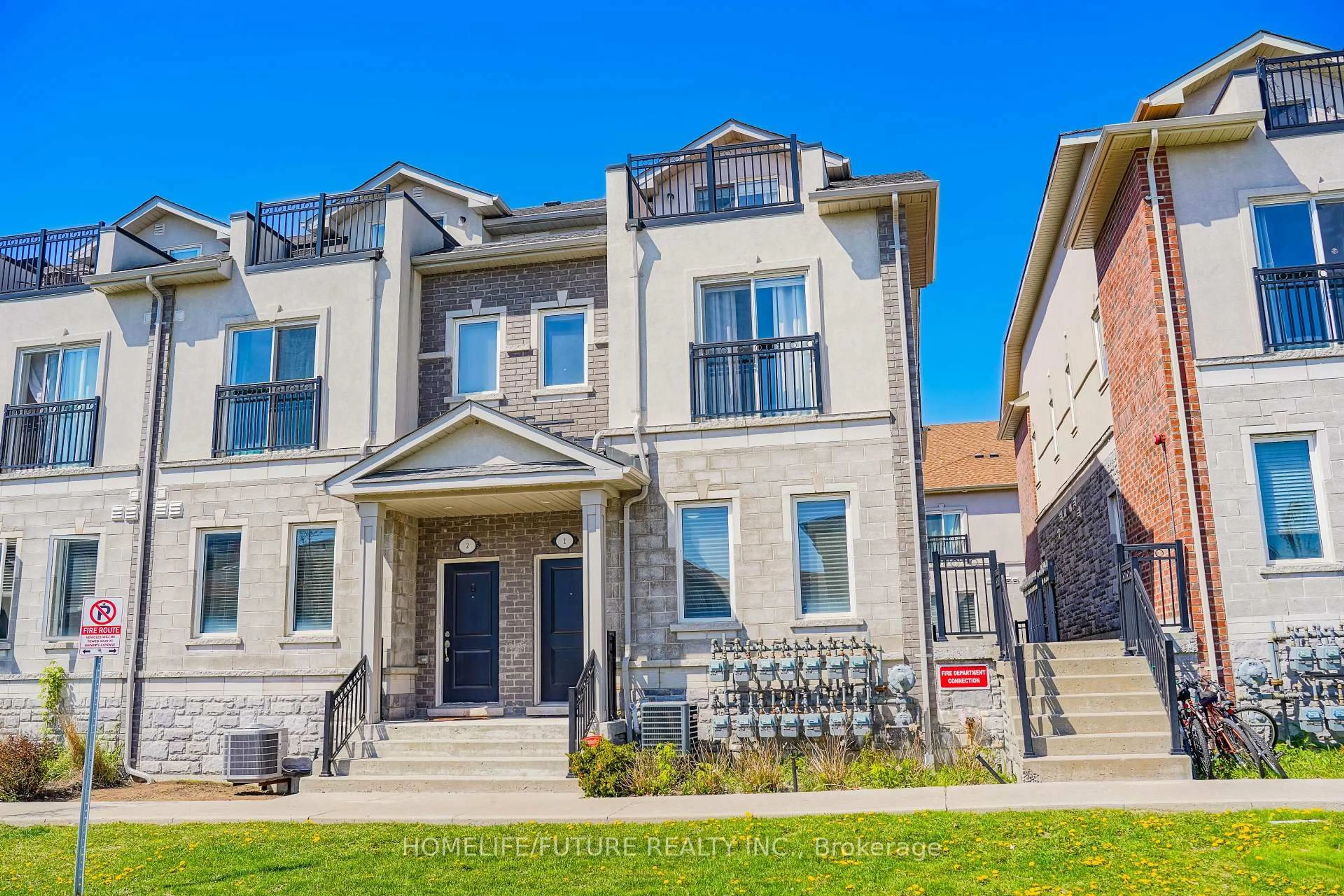 Home with brick exterior material, street for 1040 Elton Way #1, Whitby Ontario L1N 0L3