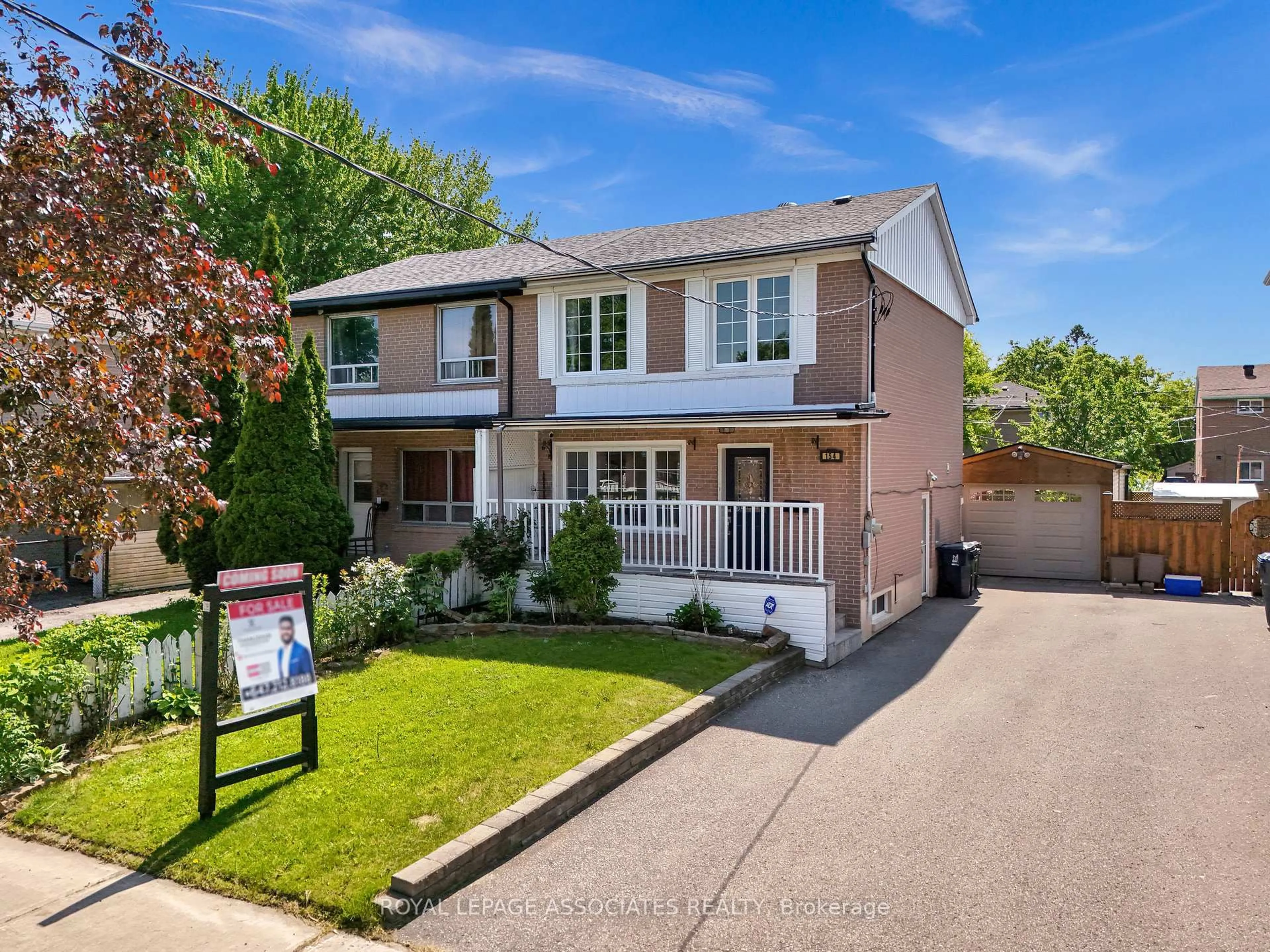 Home with brick exterior material, street for 154 Vauxhall Dr, Toronto Ontario M1P 1R4