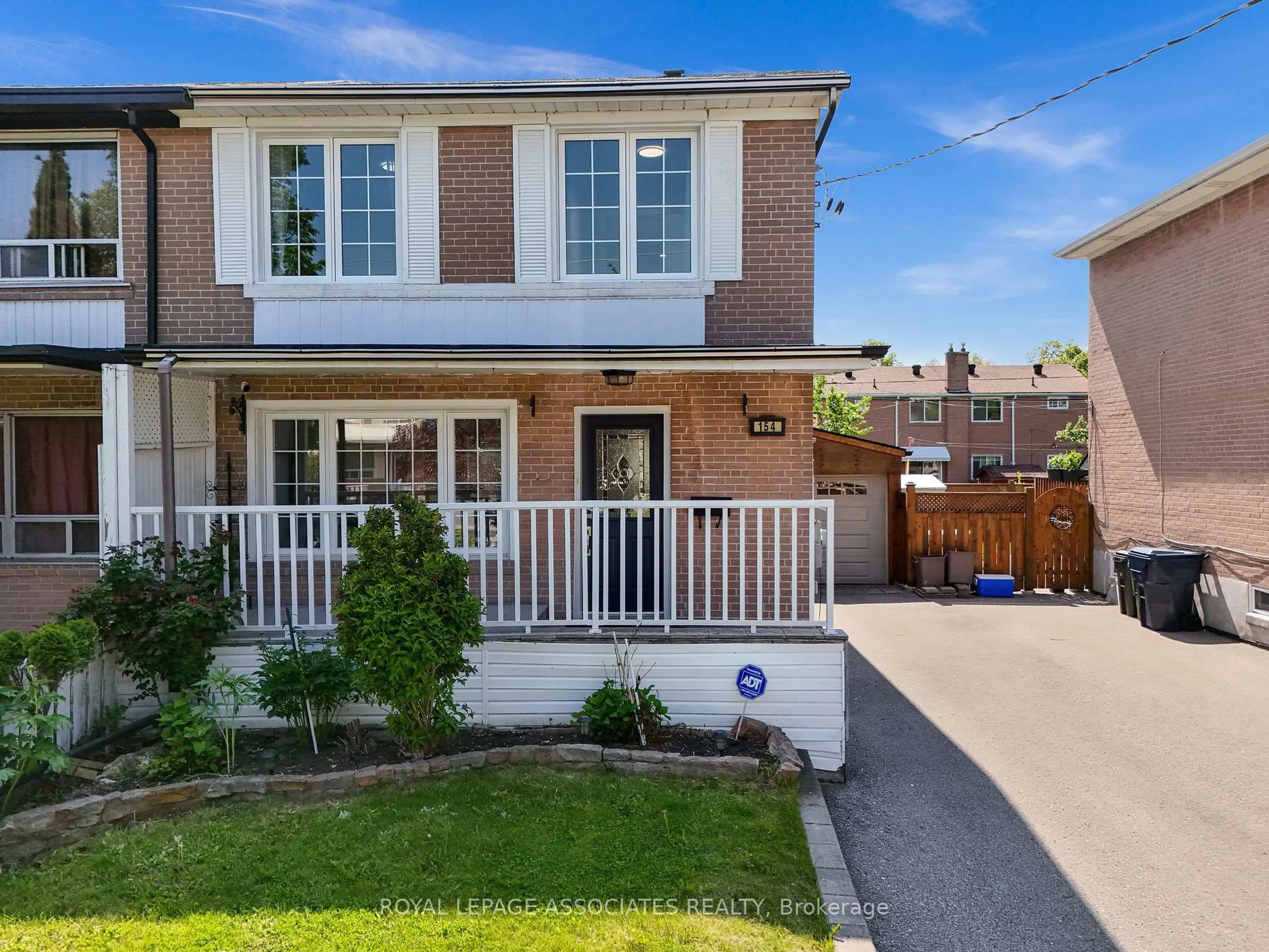 Home with brick exterior material, street for 154 Vauxhall Dr, Toronto Ontario M1P 1R4