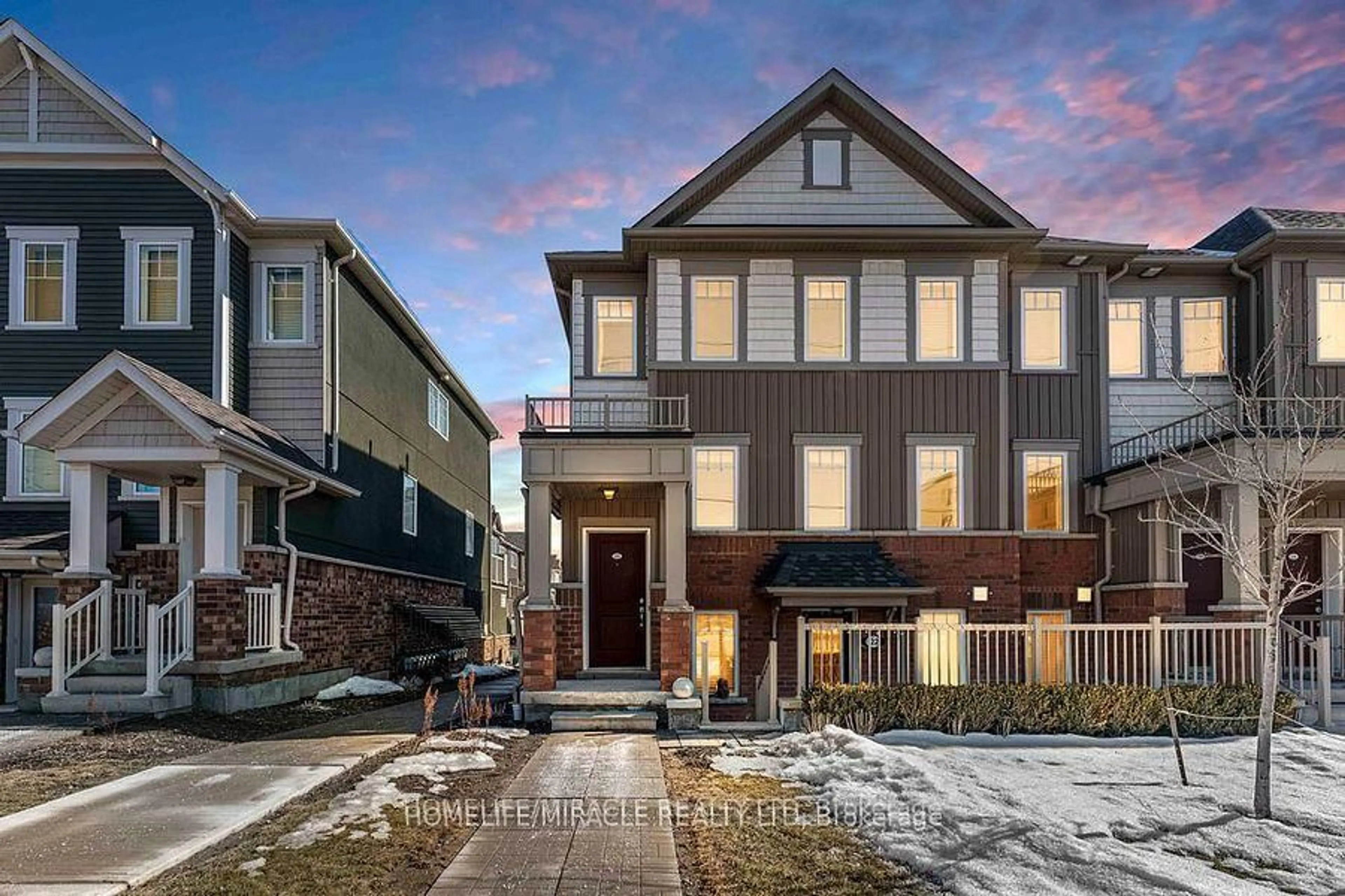 Home with brick exterior material, street for 2500 Hill Rise Crt #121, Oshawa Ontario L1L 0M6