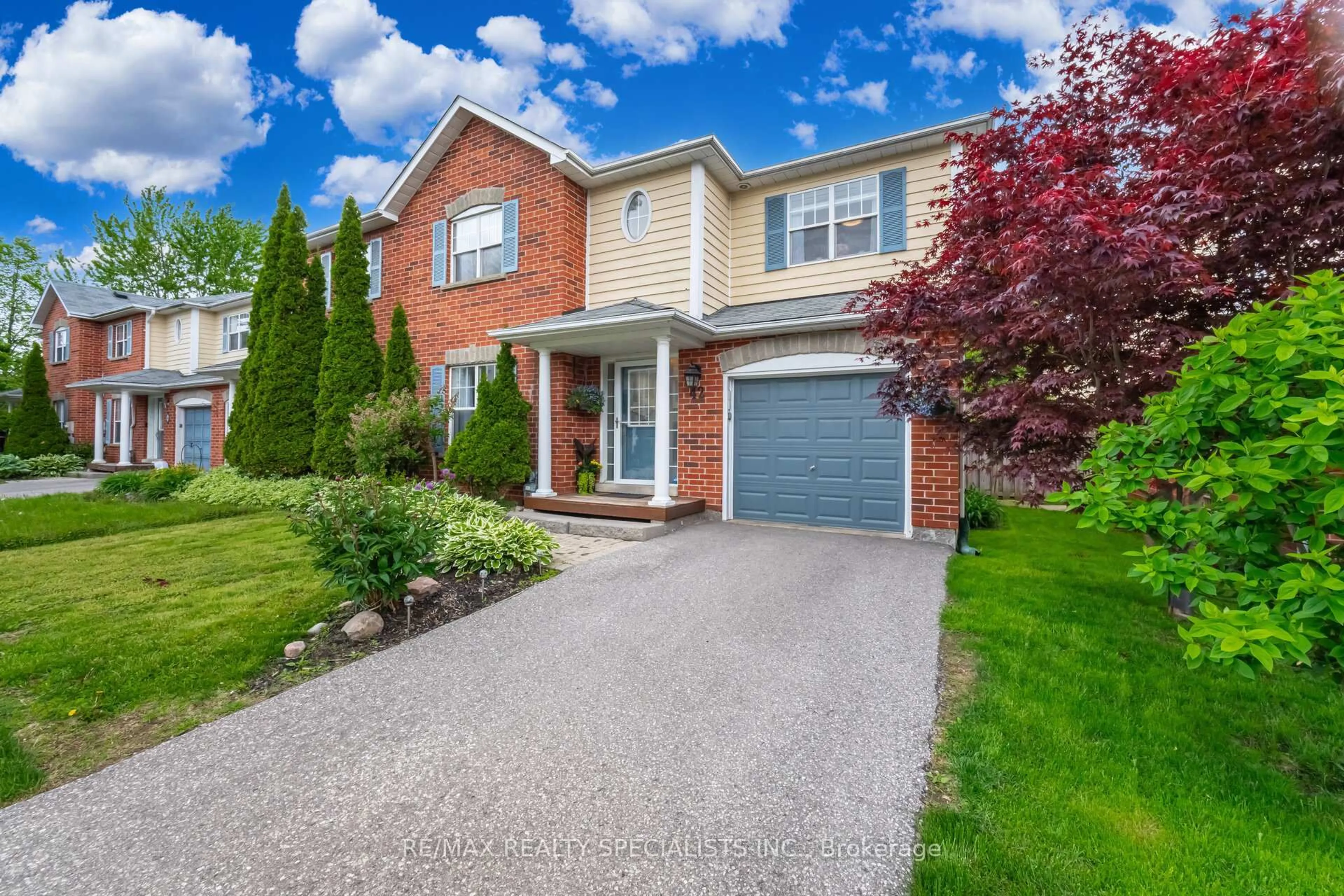 Home with brick exterior material, street for 2800 Courtice Rd #42, Clarington Ontario L1E 2M6