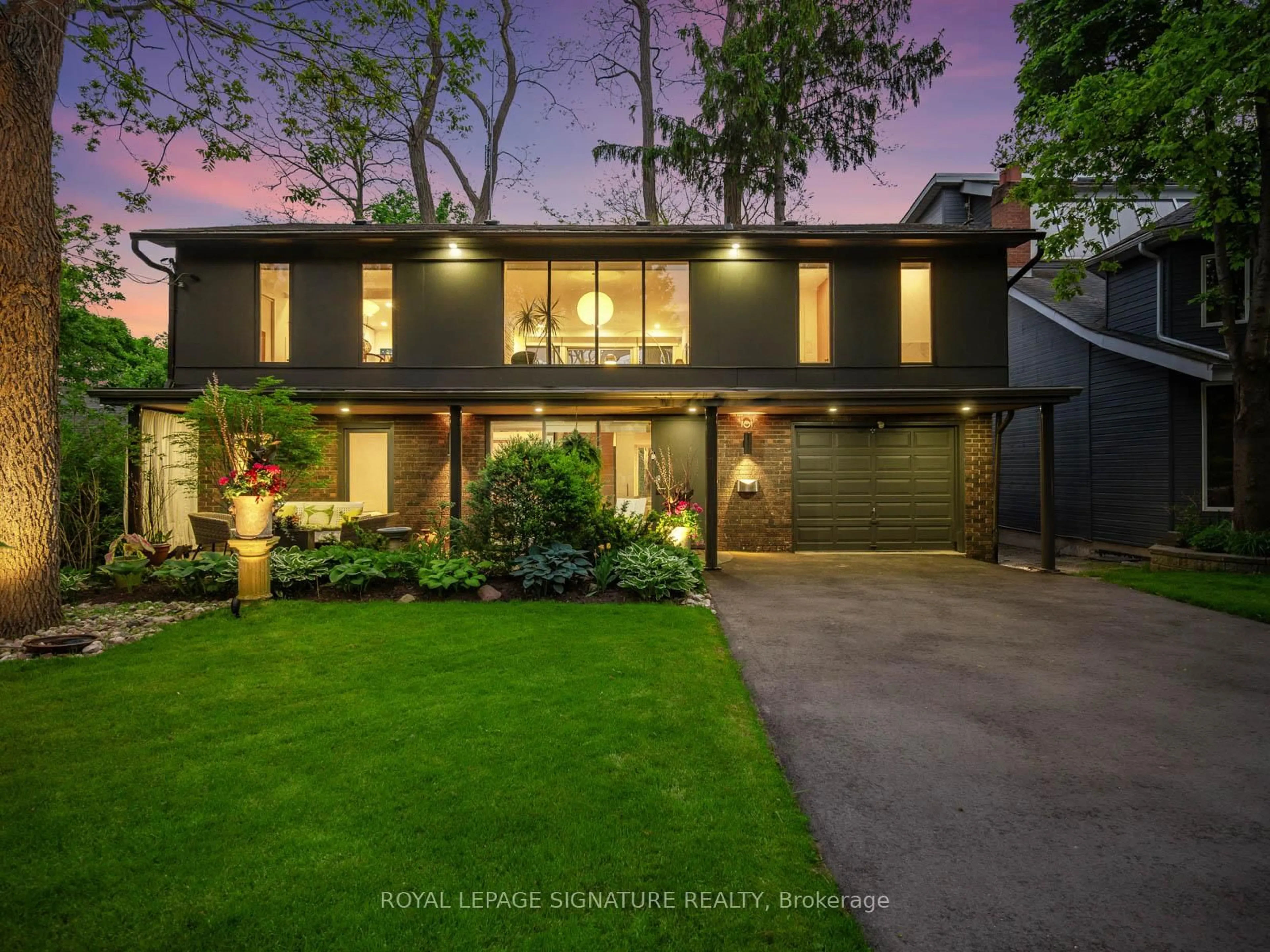Home with brick exterior material, street for 101 Colonel Danforth Tr, Toronto Ontario M1C 1P8
