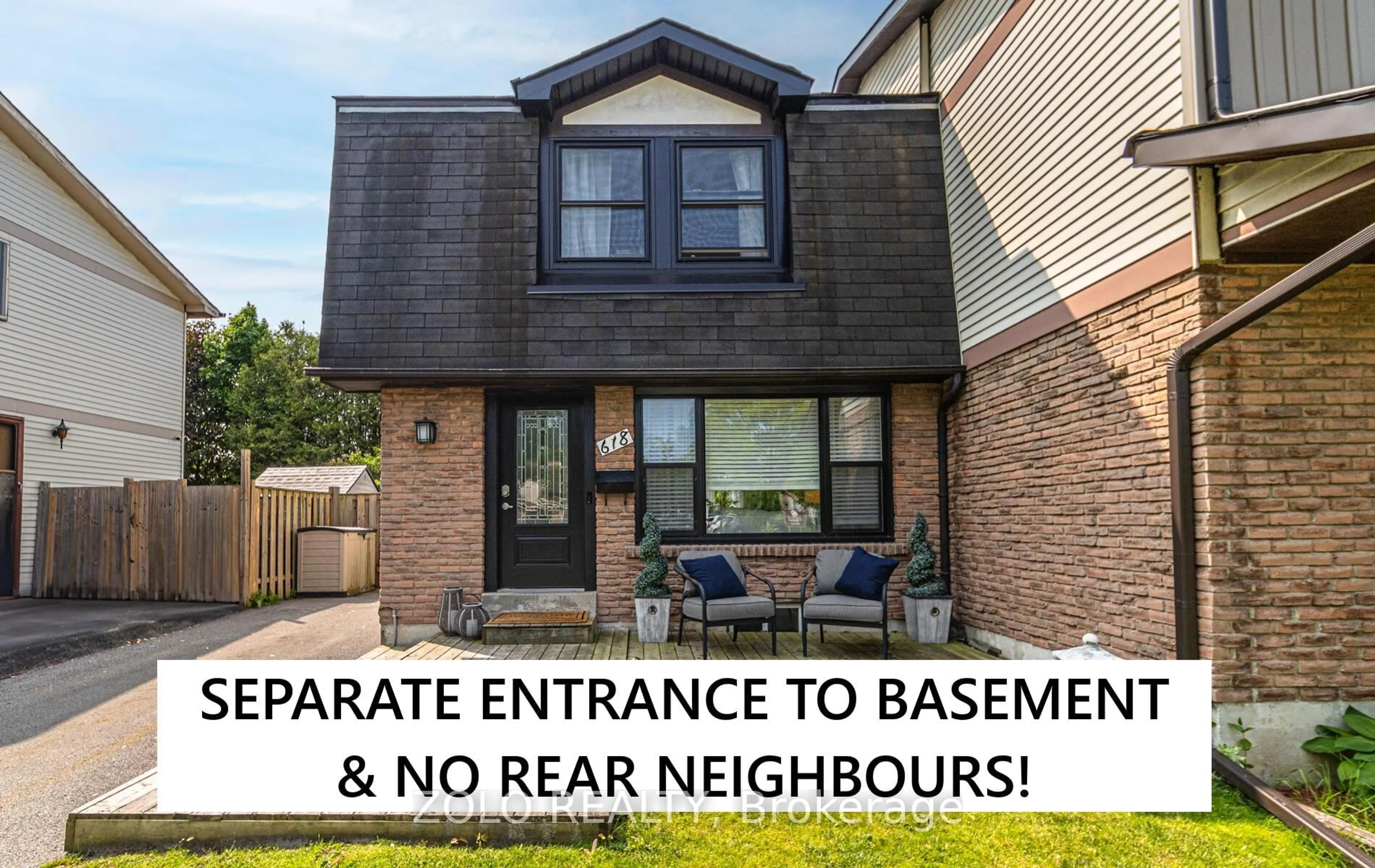 Home with brick exterior material, street for 618 Galahad Dr, Oshawa Ontario L1K 1M2