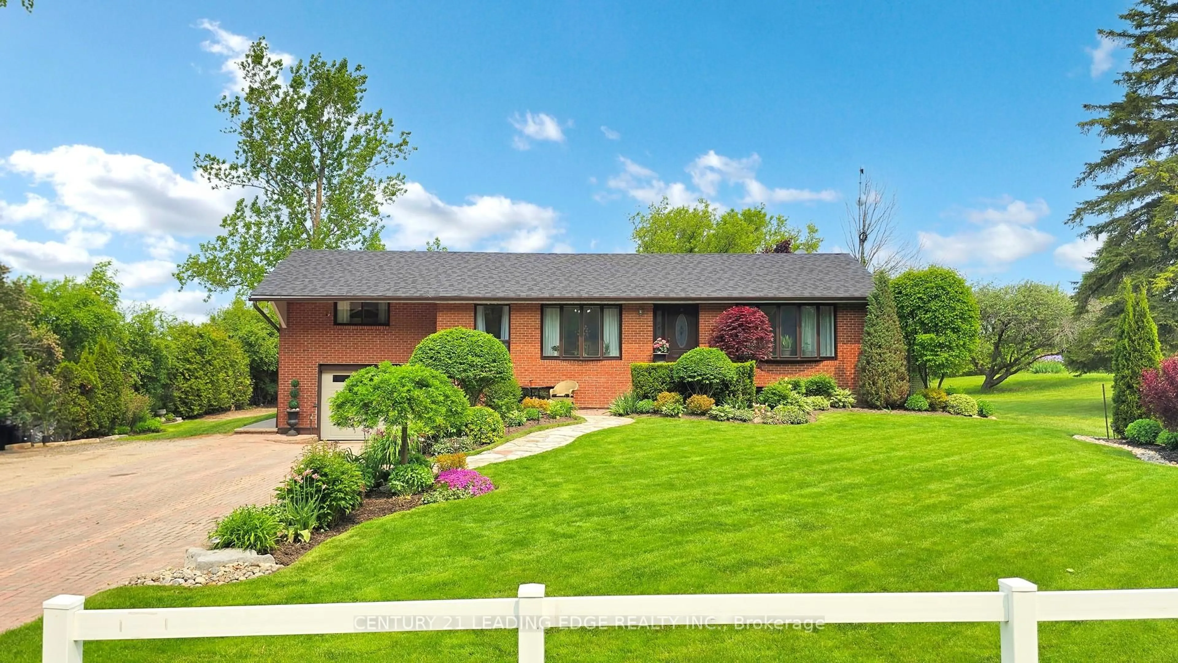 Home with brick exterior material, street for 3031 Hwy 7A N/A, Scugog Ontario L0B 1B0