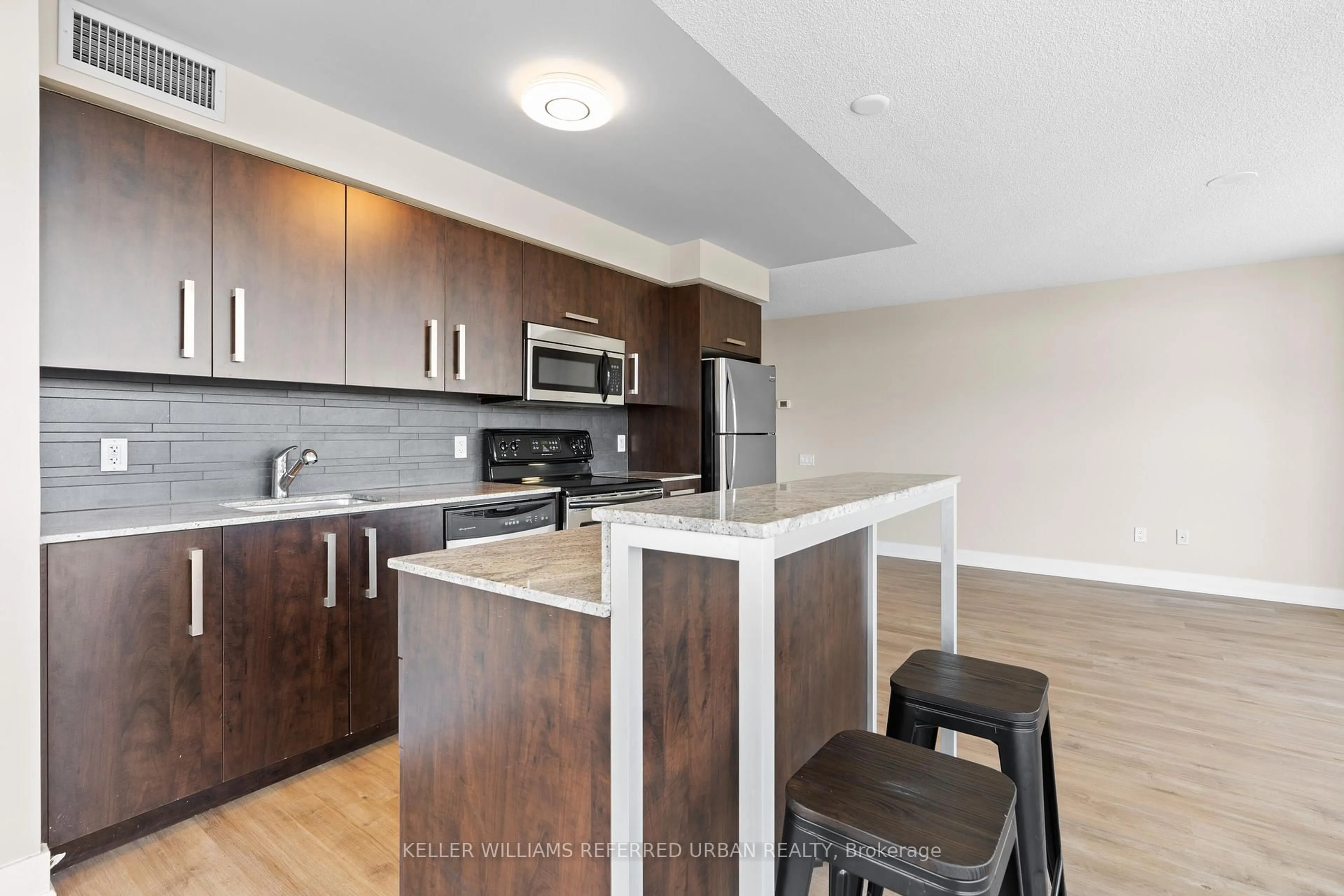 Open concept kitchen, unknown for 1048 Broadview Ave Ave #308, Toronto Ontario M4K 2B8