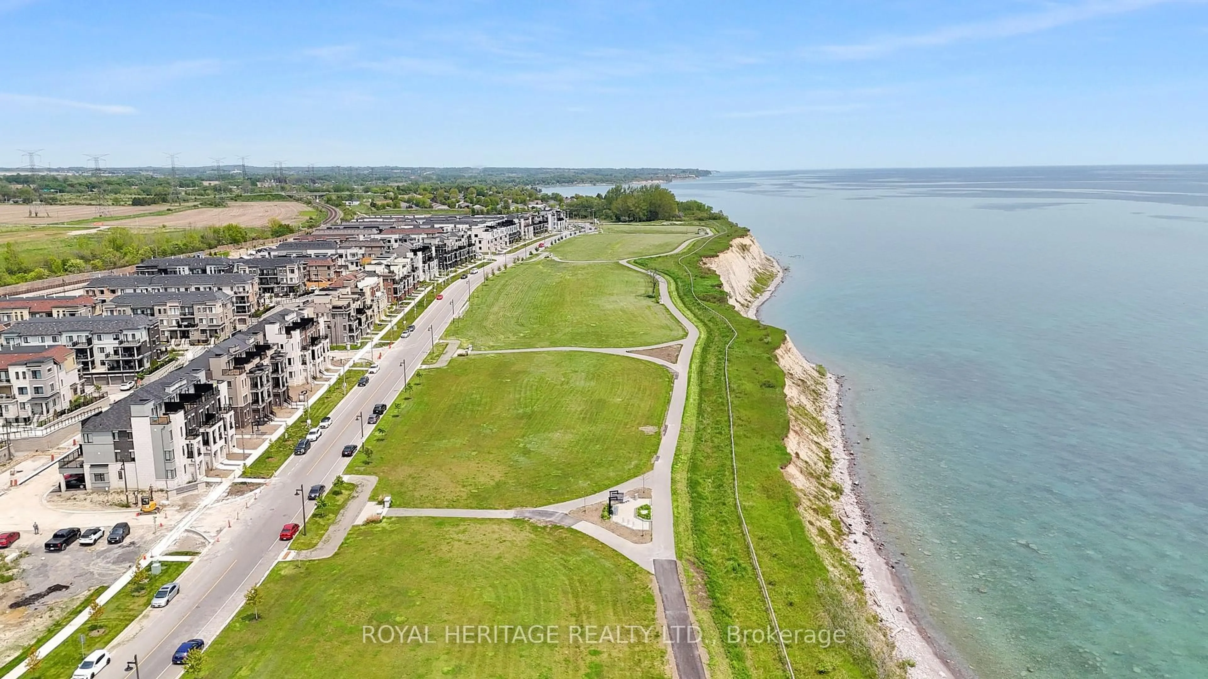 A pic from outside/outdoor area/front of a property/back of a property/a pic from drone, water/lake/river/ocean view for 647 Port Darlington Rd, Clarington Ontario L1C 7G2