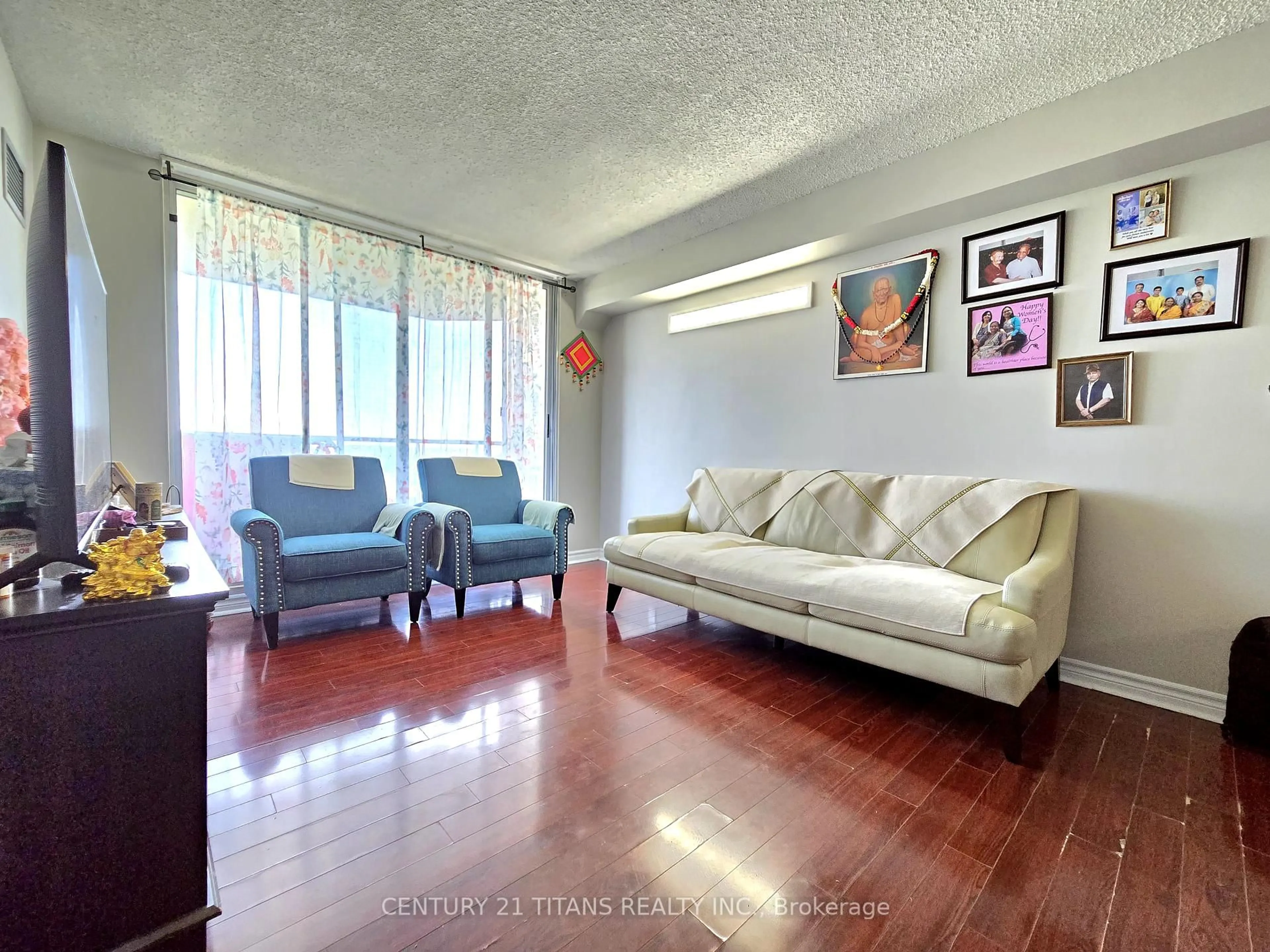 Living room with furniture, unknown for 480 Mclevin Ave #716, Toronto Ontario M1B 5N9