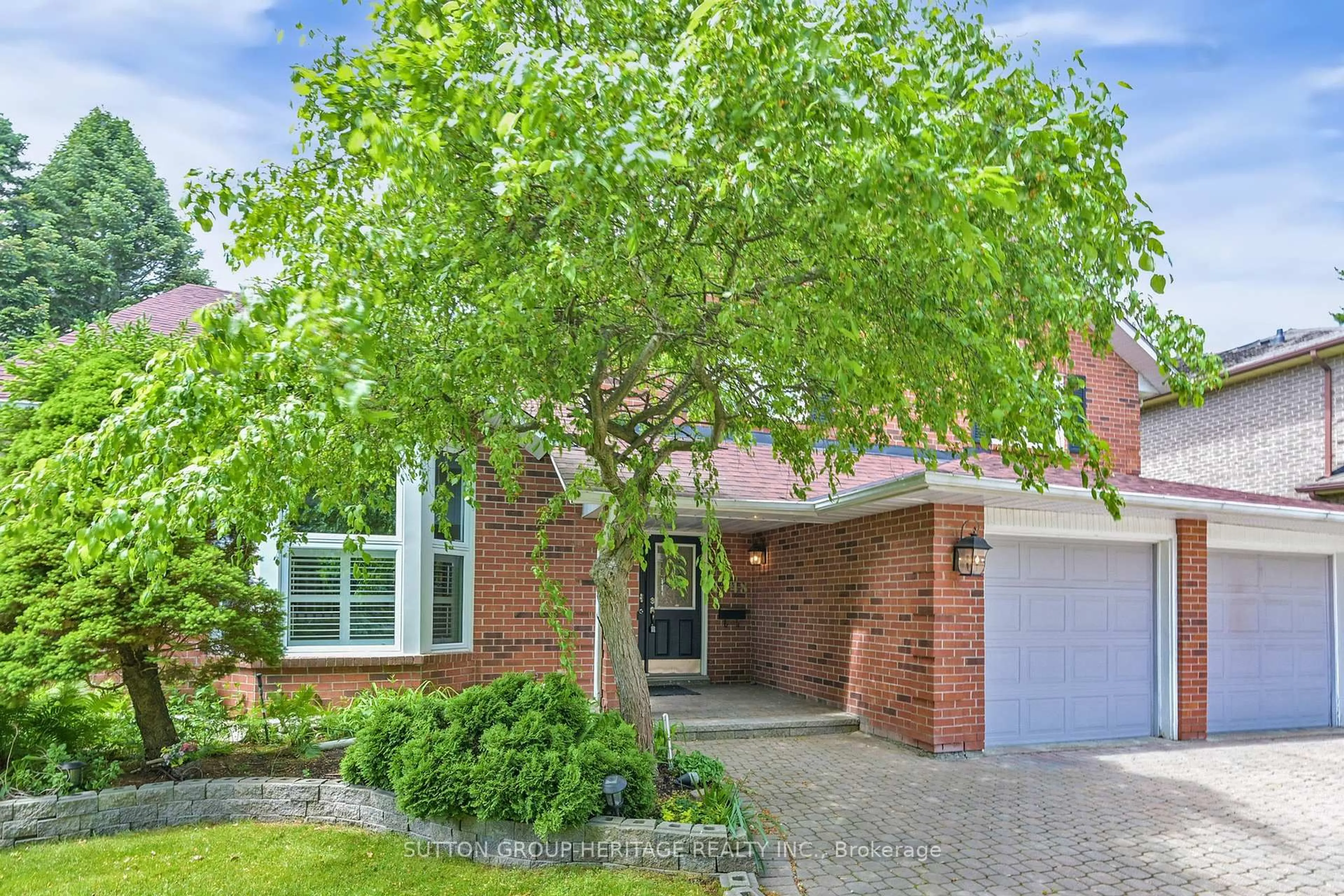 Home with brick exterior material, street for 1248 Abbey Rd, Pickering Ontario L1X 1W2