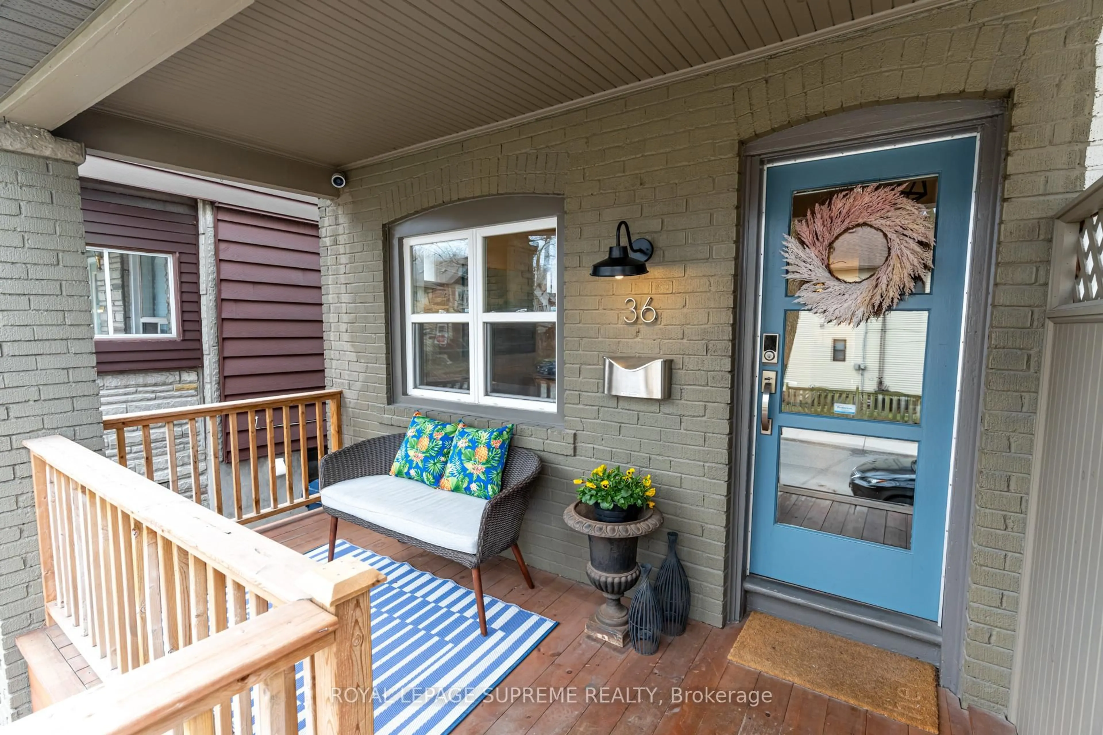 Indoor entryway for 36 Walpole Ave, Toronto Ontario M4L 2H9