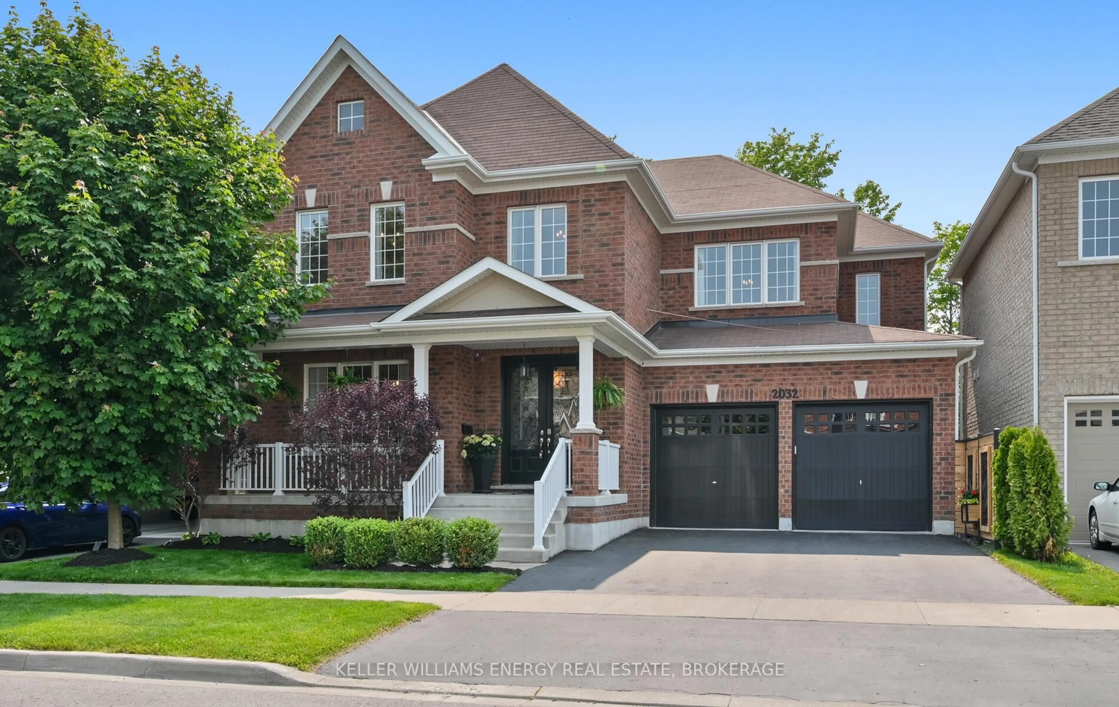 Home with brick exterior material, street for 2032 Kurelo Dr, Oshawa Ontario L1K 0W7