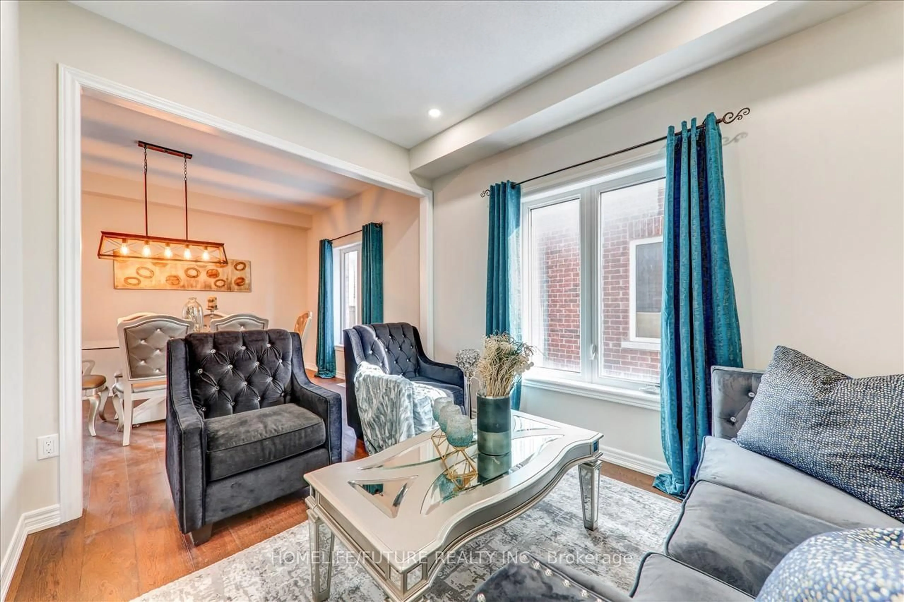 Living room with furniture, unknown for 96 William Fair Dr, Clarington Ontario L1C 3K2