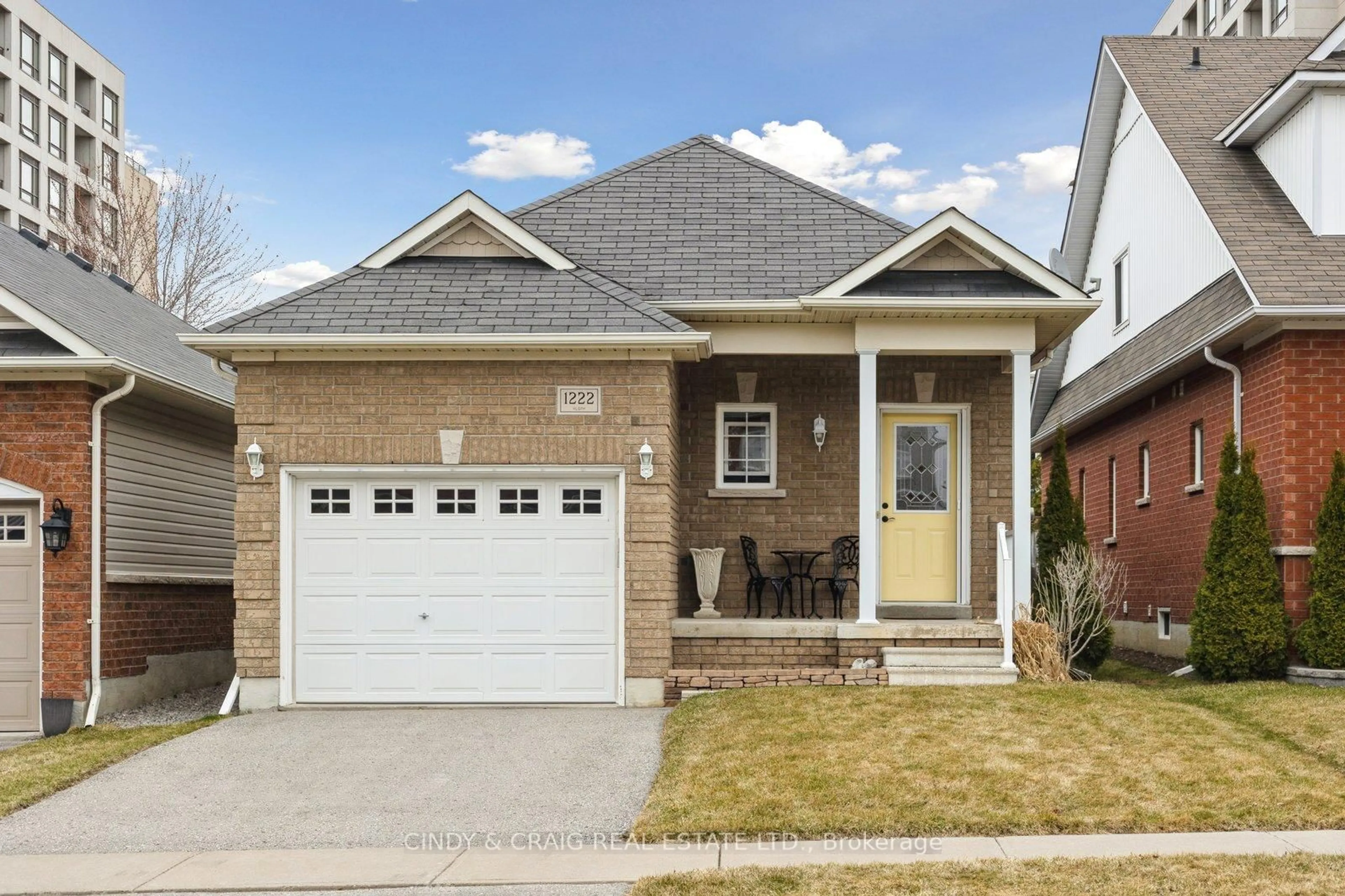 Home with brick exterior material, street for 1222 Macinally Crt, Oshawa Ontario L1K 0B8