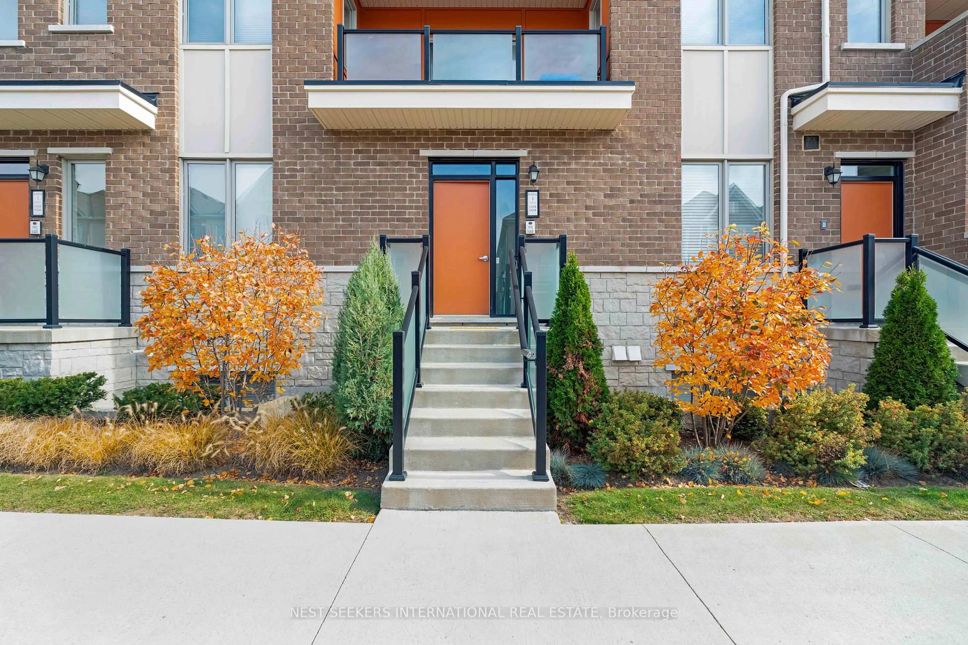 Home with brick exterior material, street for 1148 Dragonfly Ave #104, Pickering Ontario L1X 0H5