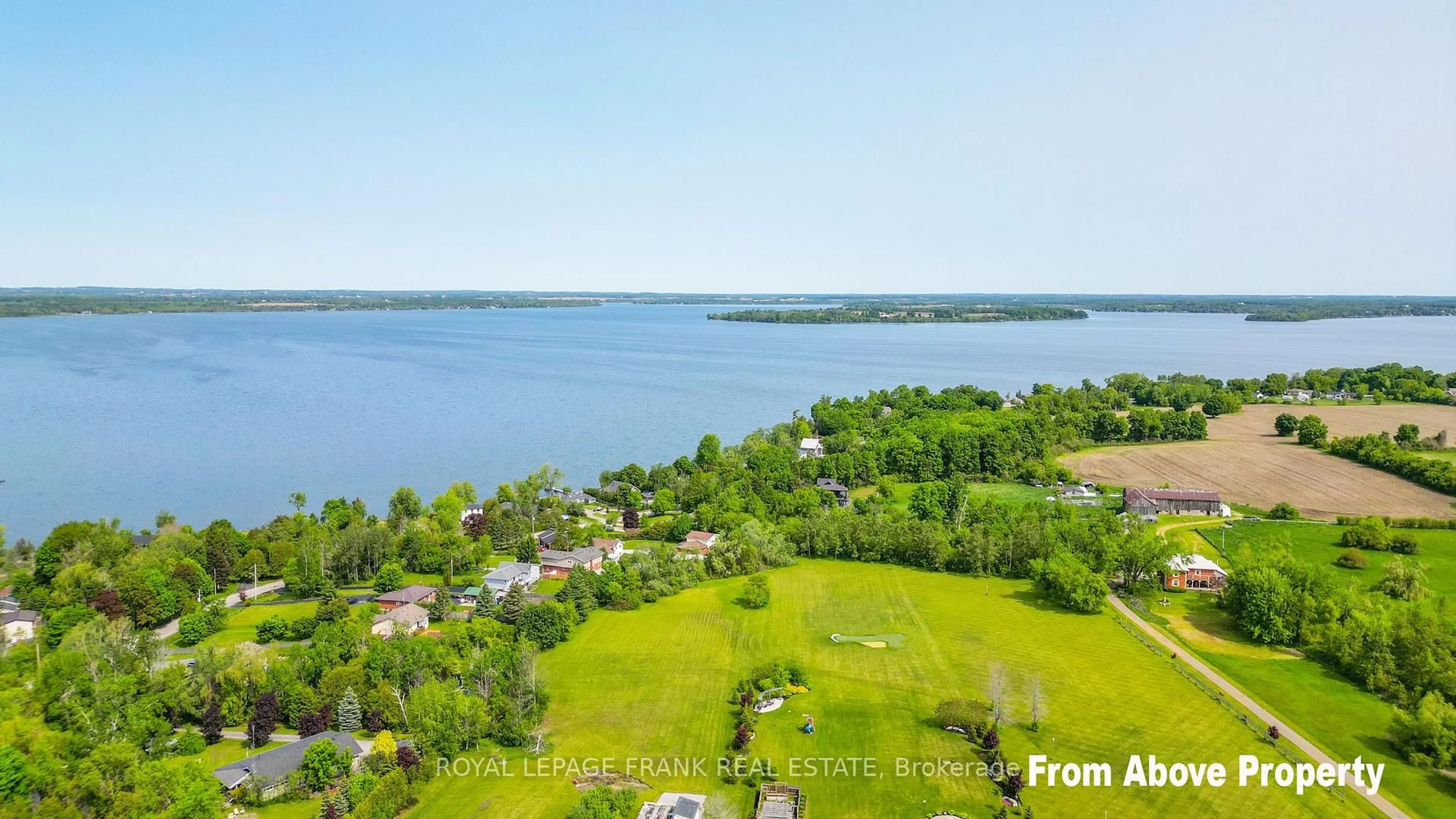 A pic from outside/outdoor area/front of a property/back of a property/a pic from drone, water/lake/river/ocean view for 3818 Regional Rd, Scugog Ontario L0B 1E0