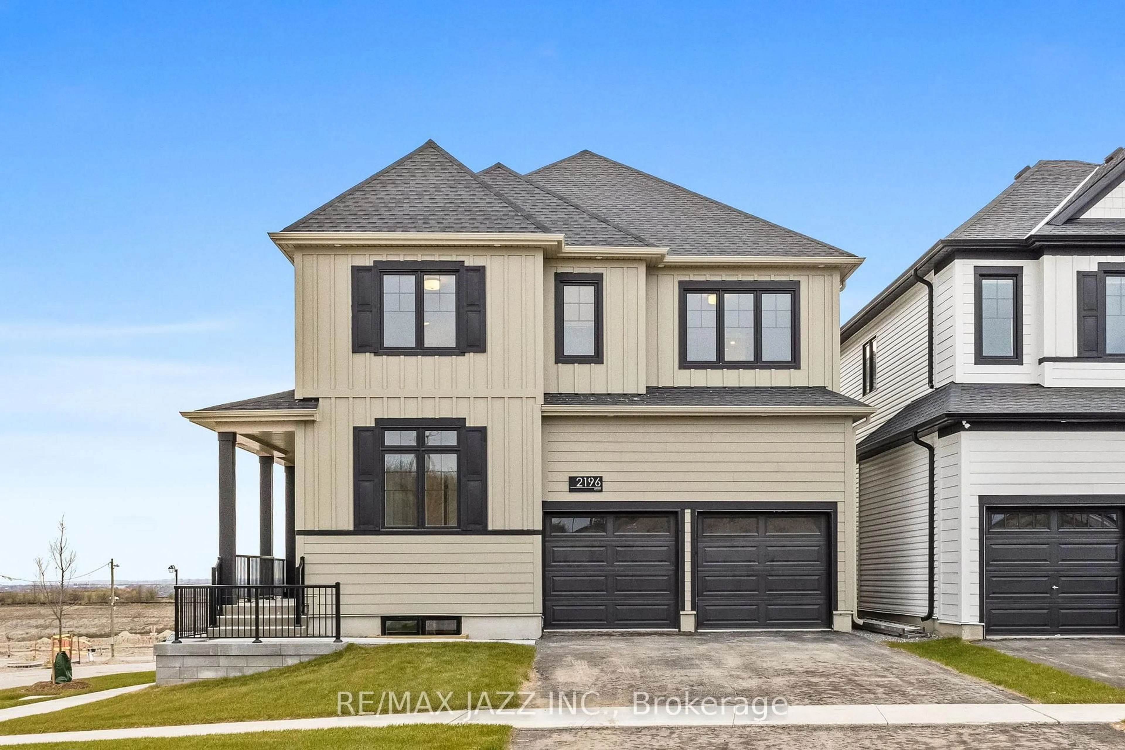 Home with vinyl exterior material, street for 2196 Verne Bowen St, Oshawa Ontario L1L 0V7