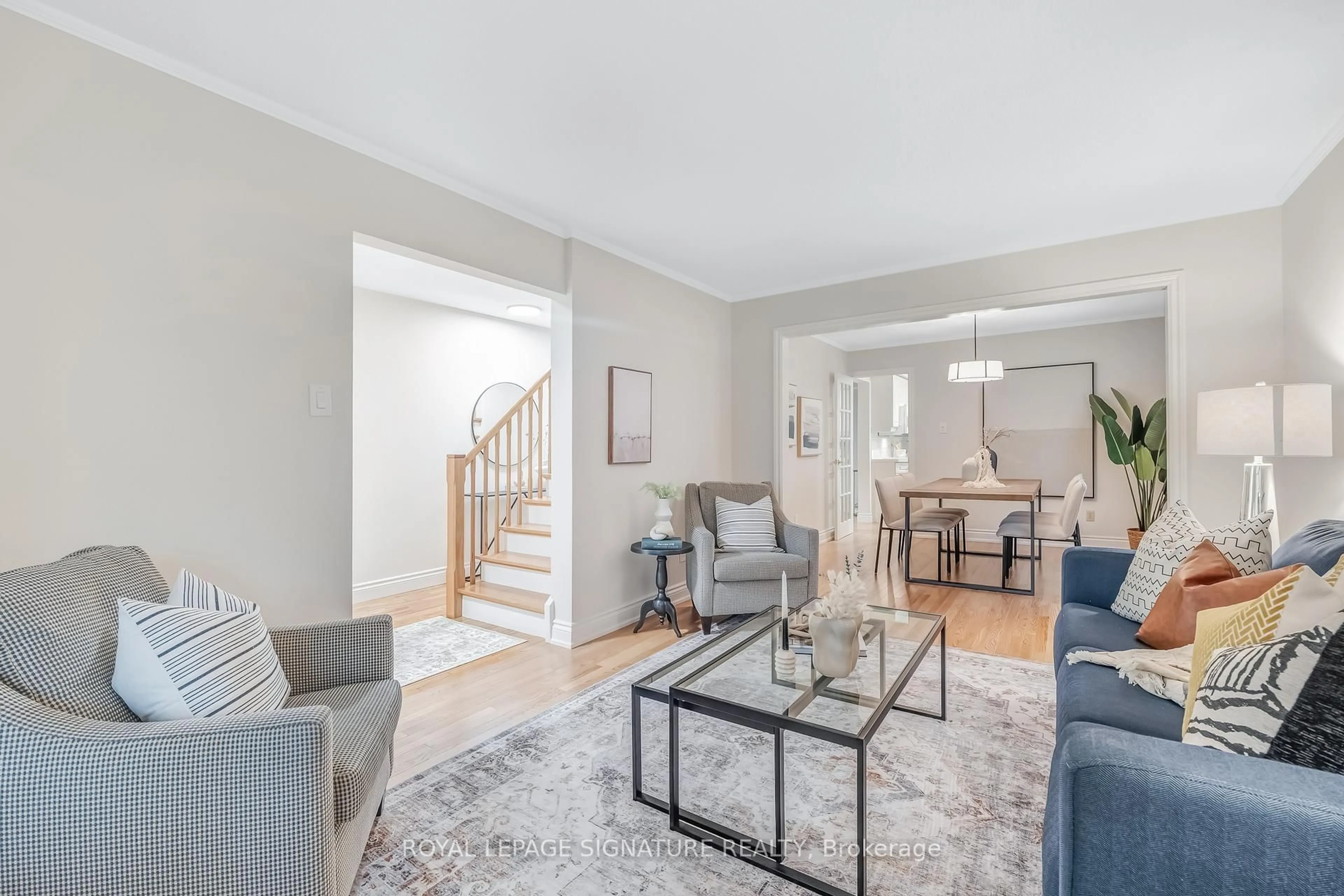 Living room with furniture, unknown for 219 Goldhawk Tr, Toronto Ontario M1V 1X4