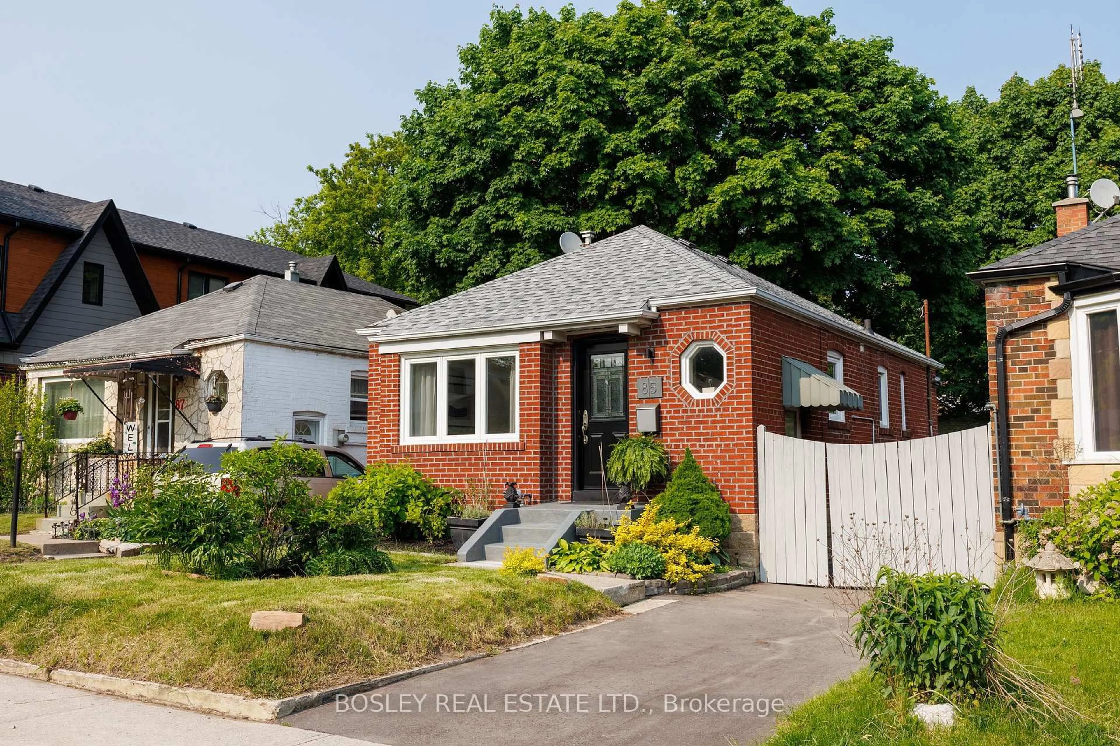 Home with brick exterior material, street for 85 Manderley Dr, Toronto Ontario M1N 3G1