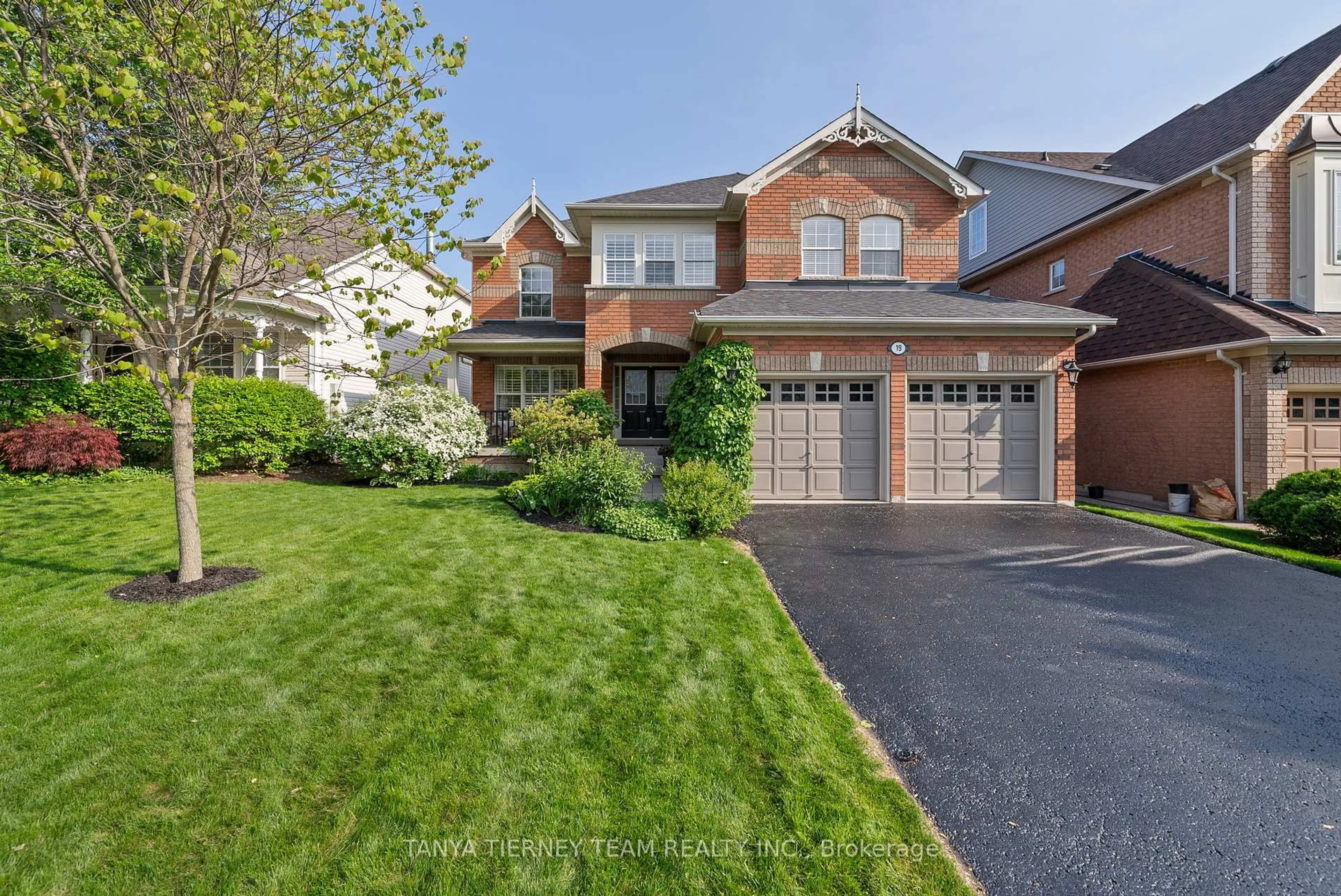 Home with brick exterior material, street for 19 Pauline Ave, Whitby Ontario L1M 2H7