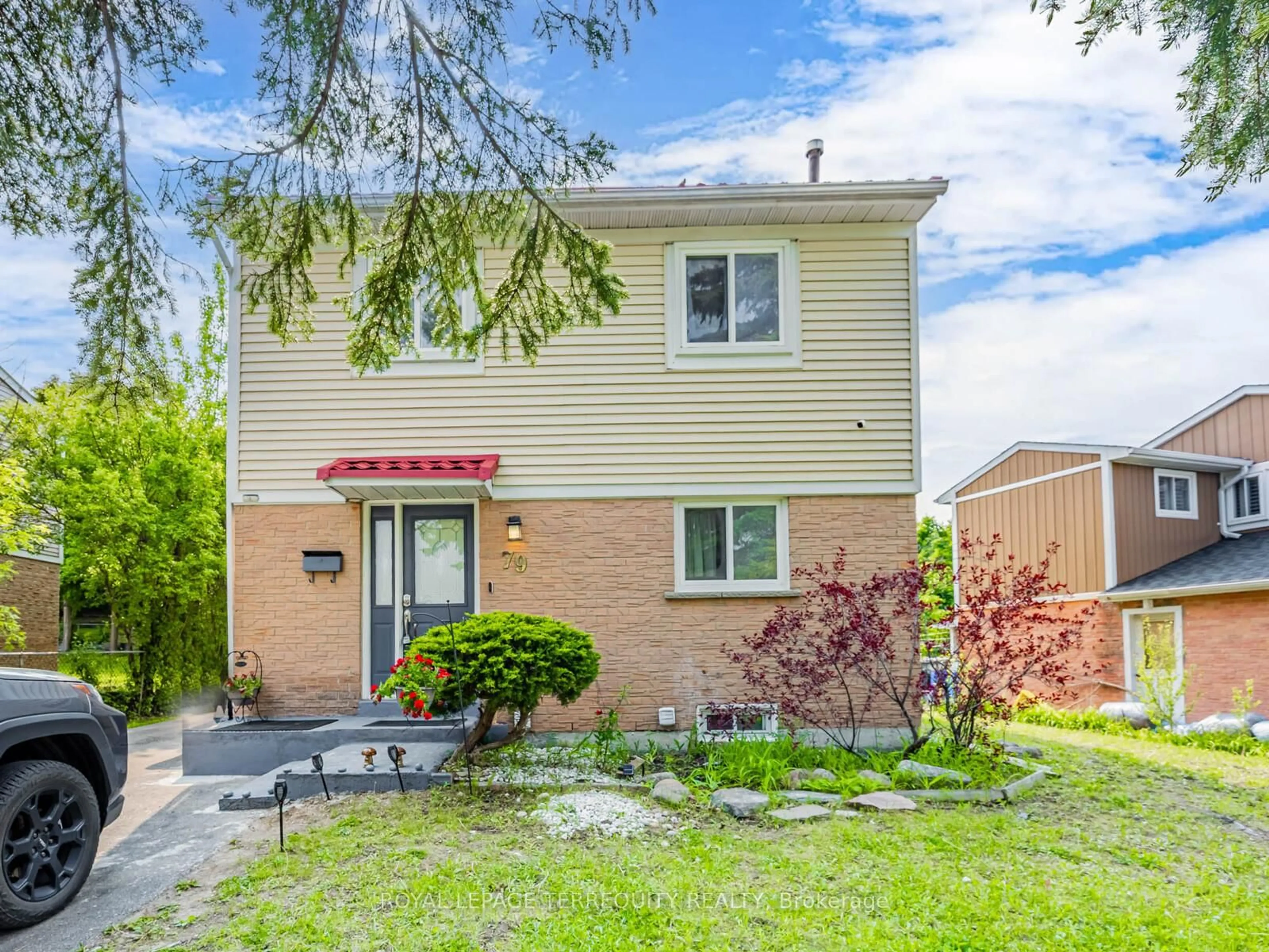 Home with brick exterior material, street for 79 John Tabor Tr, Toronto Ontario M1B 2P5