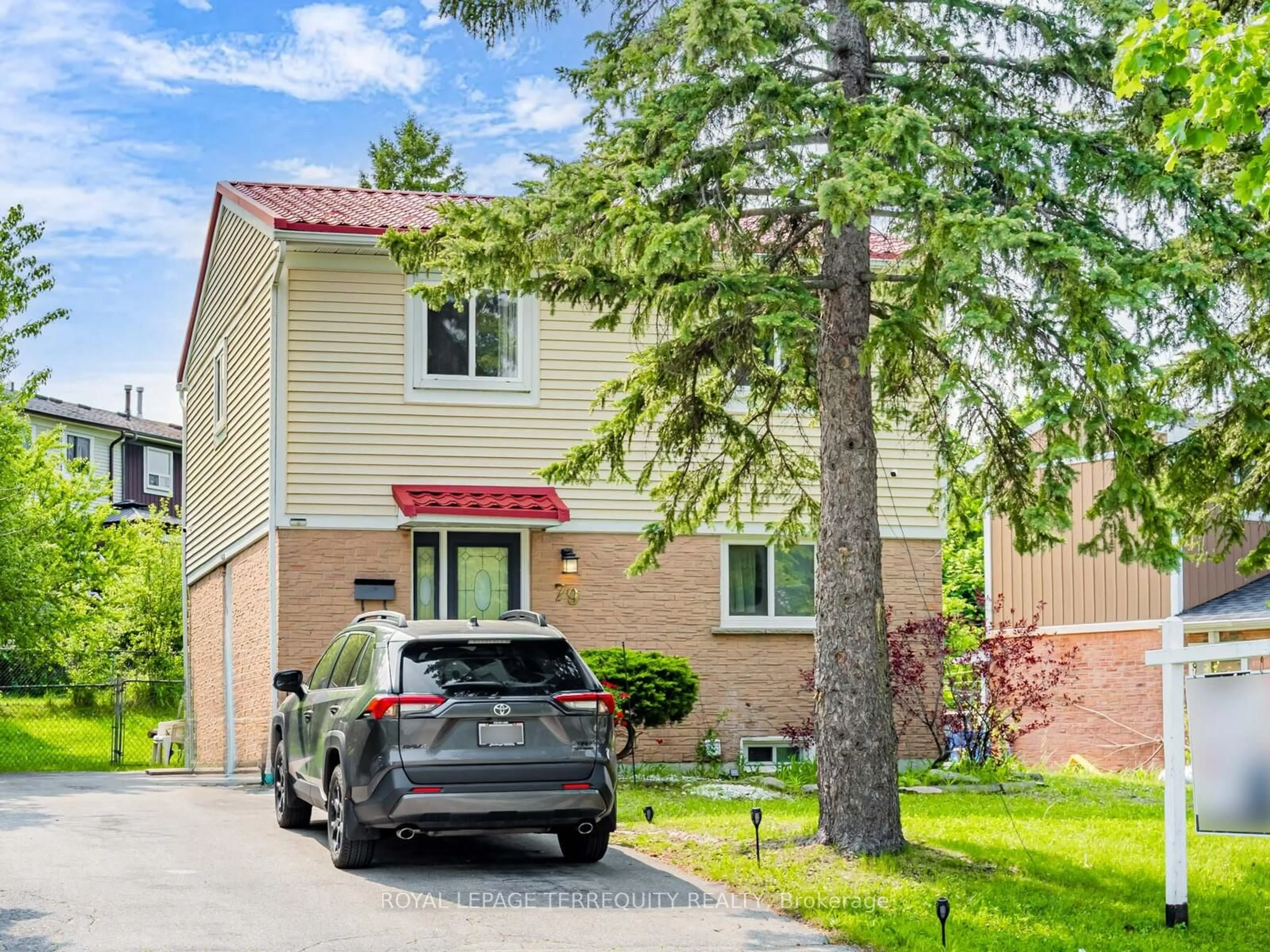 Home with brick exterior material, street for 79 John Tabor Tr, Toronto Ontario M1B 2P5
